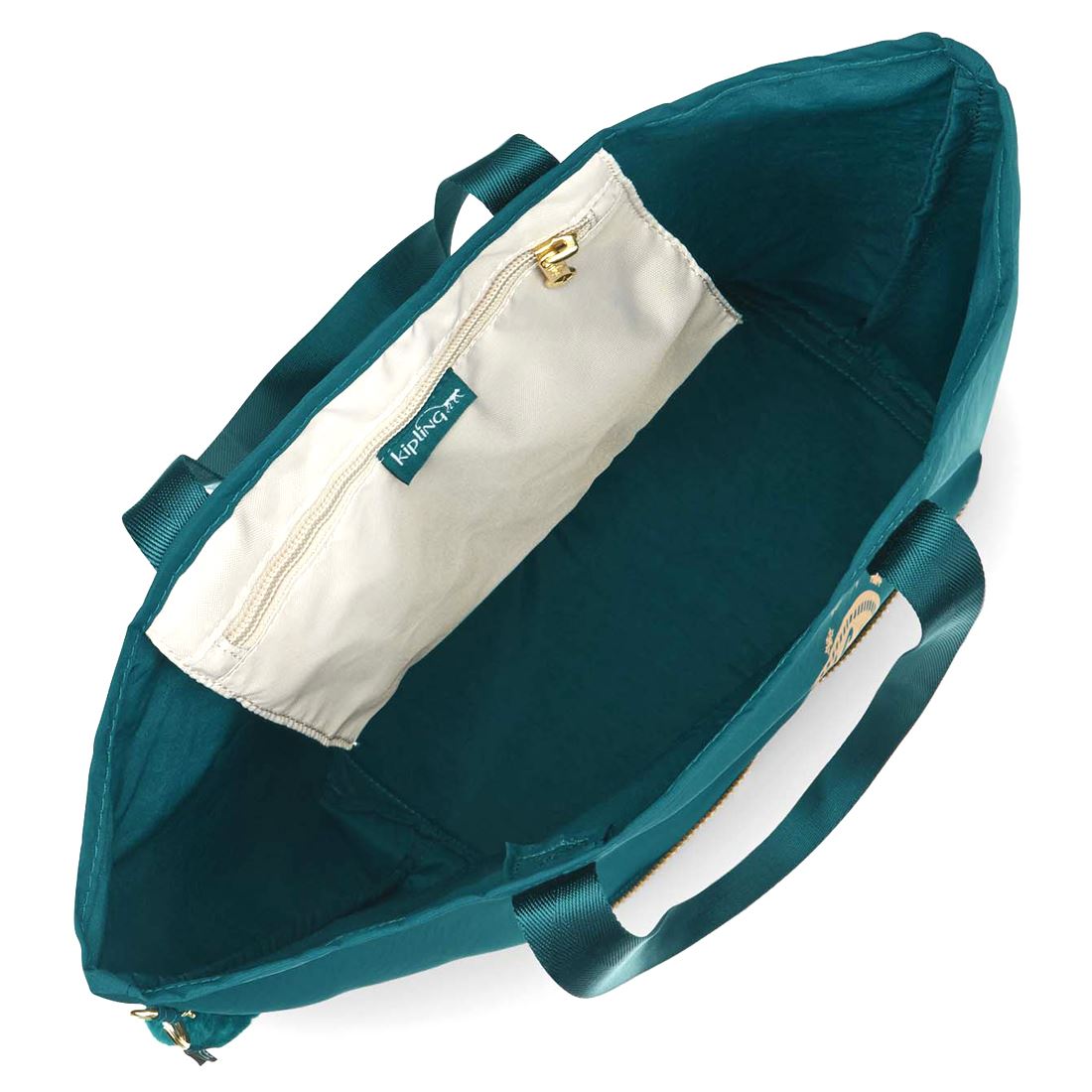 Kipling Hip Hurray 5 Folding / Fold Away Reusable Shopping Bag / Tote