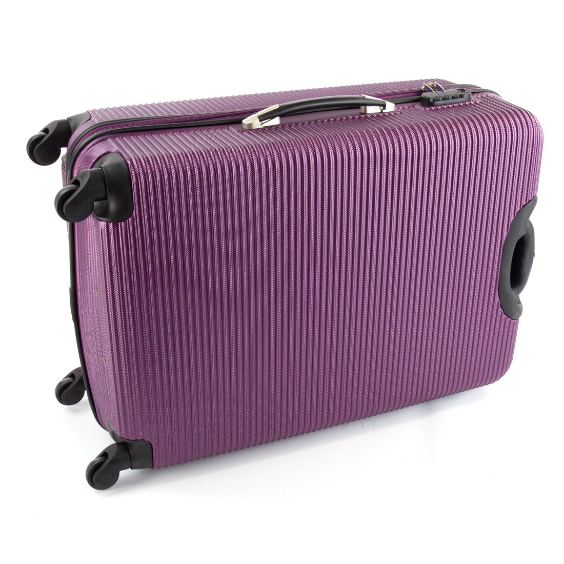 Sirocco Ribbed Hardside 4 Wheel Suitcase Large, Medium or Small