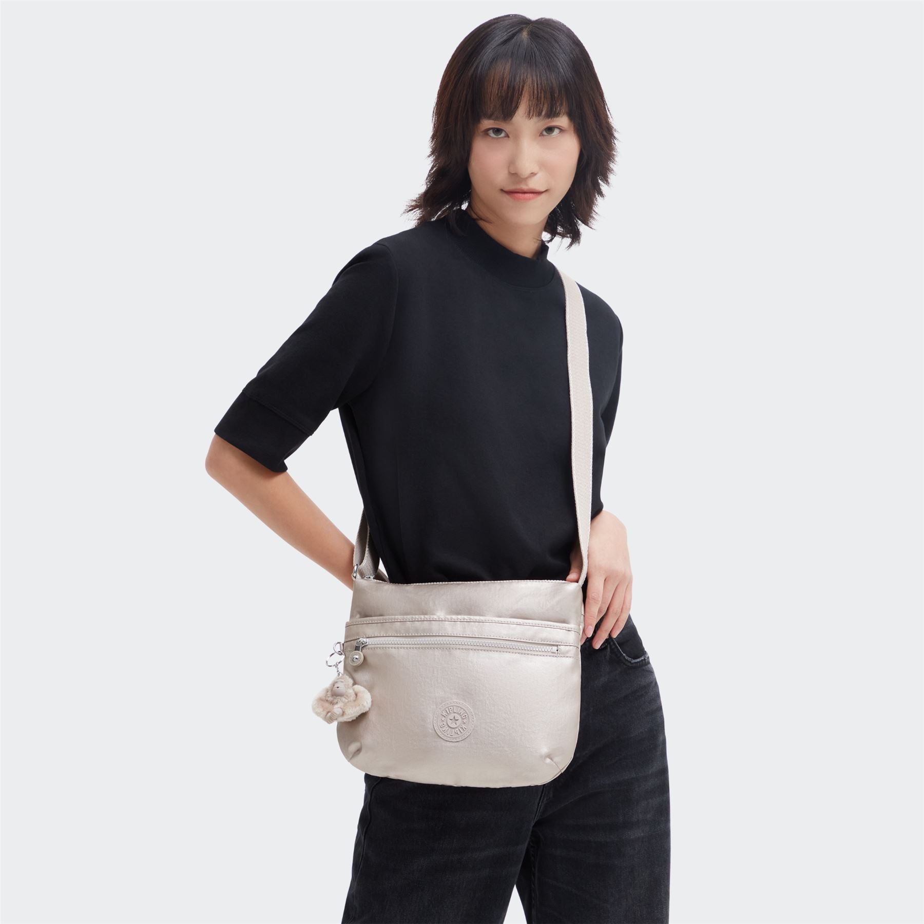 Kipling Arto Handbag Womens Ladies Crossbody Shoulder Bag NEW Season Colours - Picture 97 of 117