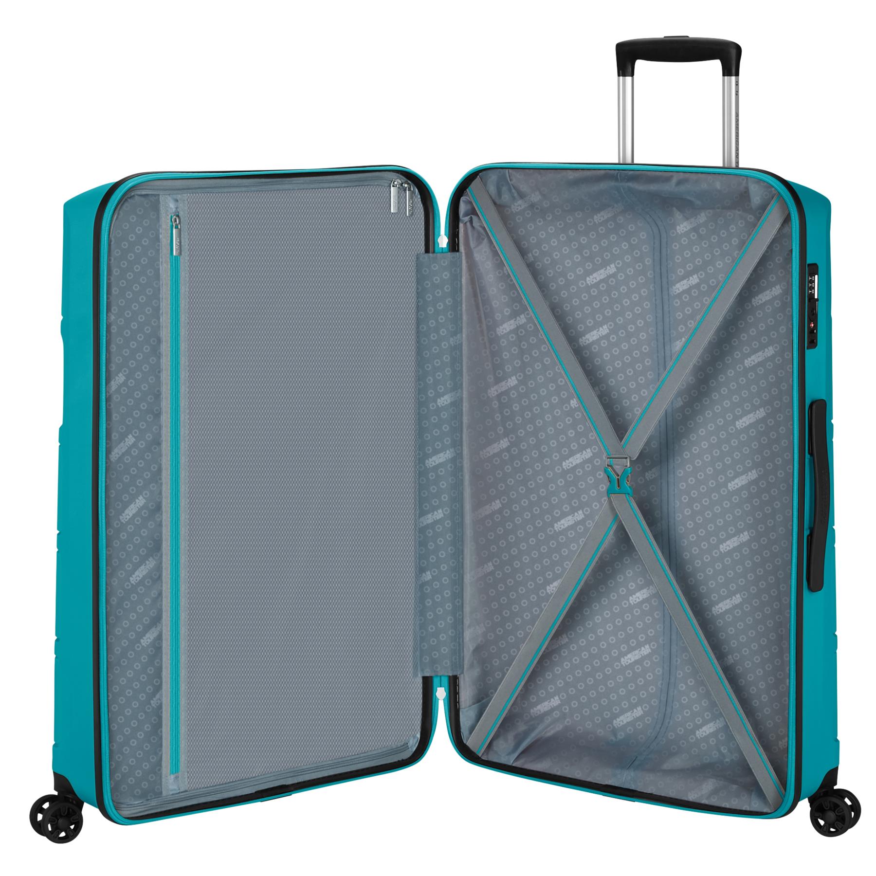 American Tourister Summer Splash Suitcase Hardshell 4 Wheel TSA Lock Luggage - Picture 38 of 53