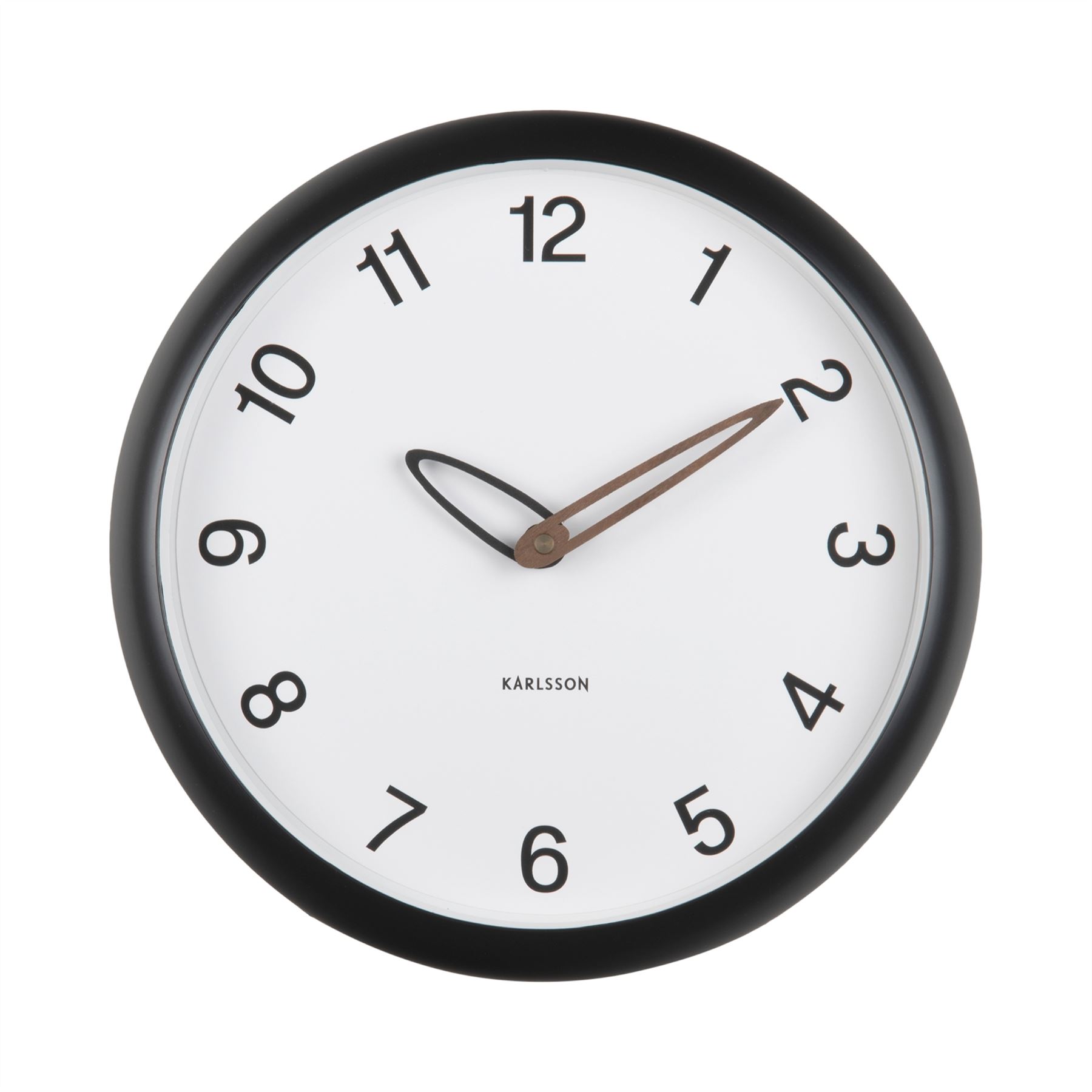 30cm Karlsson Bella Wall Clock Round Silent Non Ticking Wall Clock Home - Picture 2 of 20