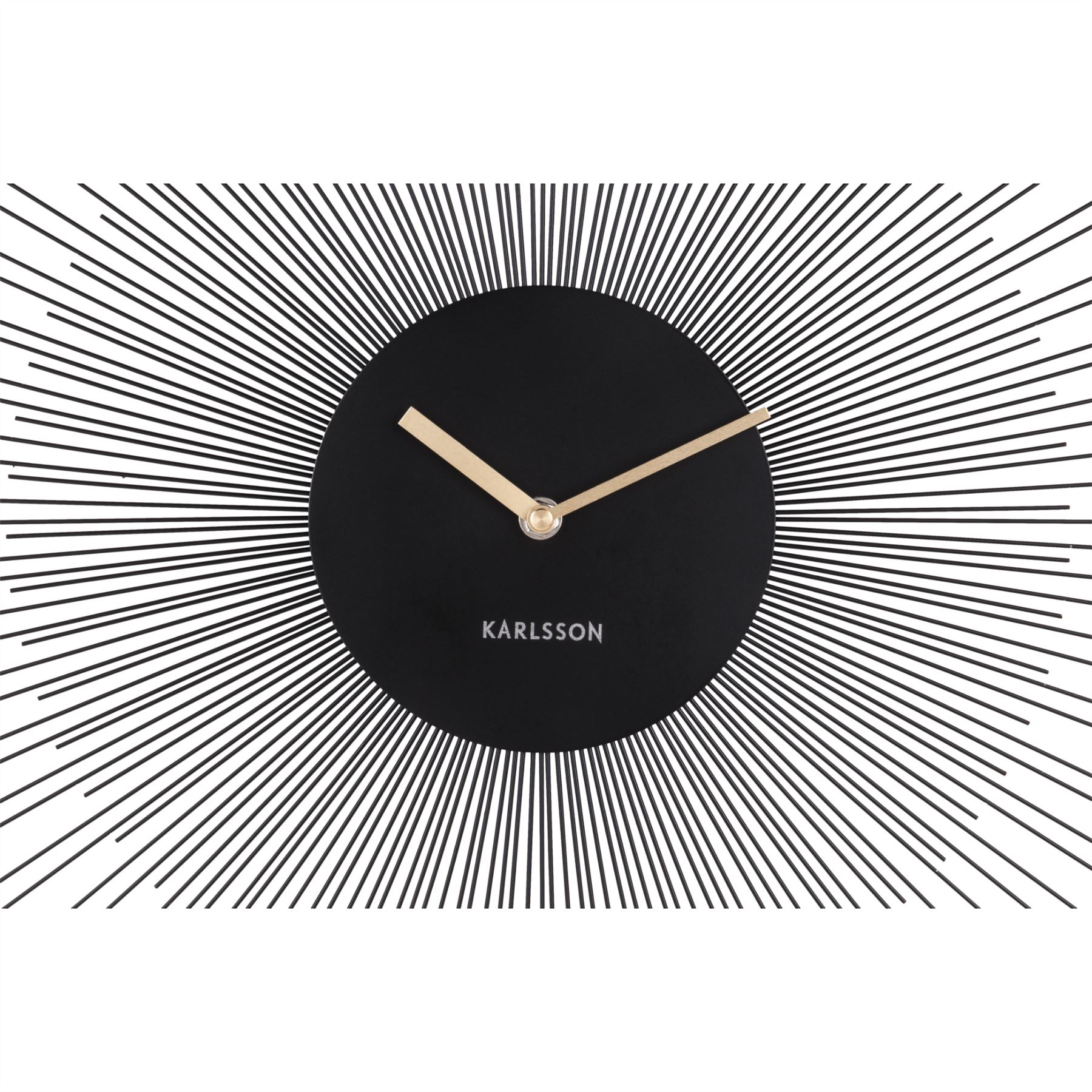 Karlsson Peony Steel 45cm Wall Clock Modern Designer eBay