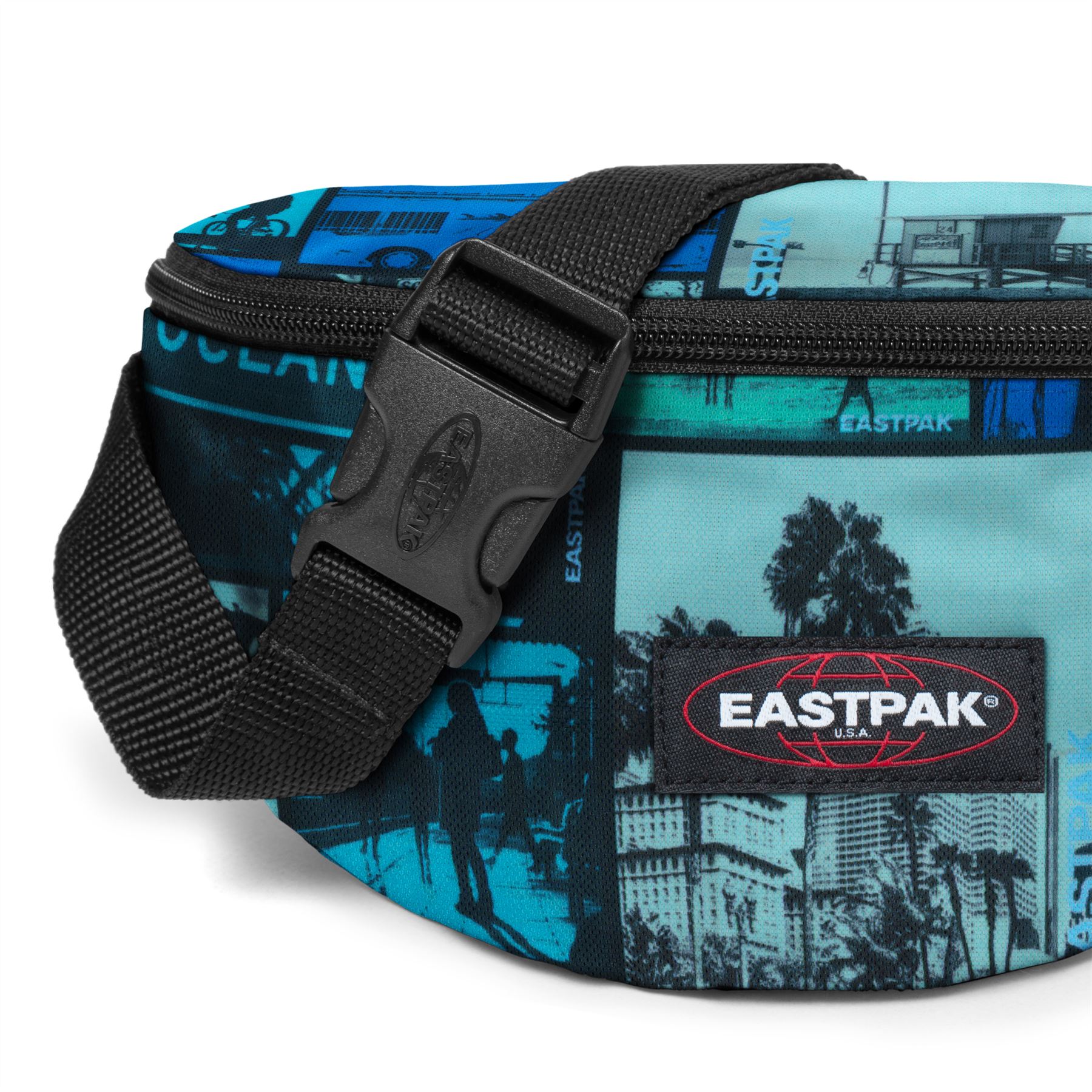 eastpak bum bag blue