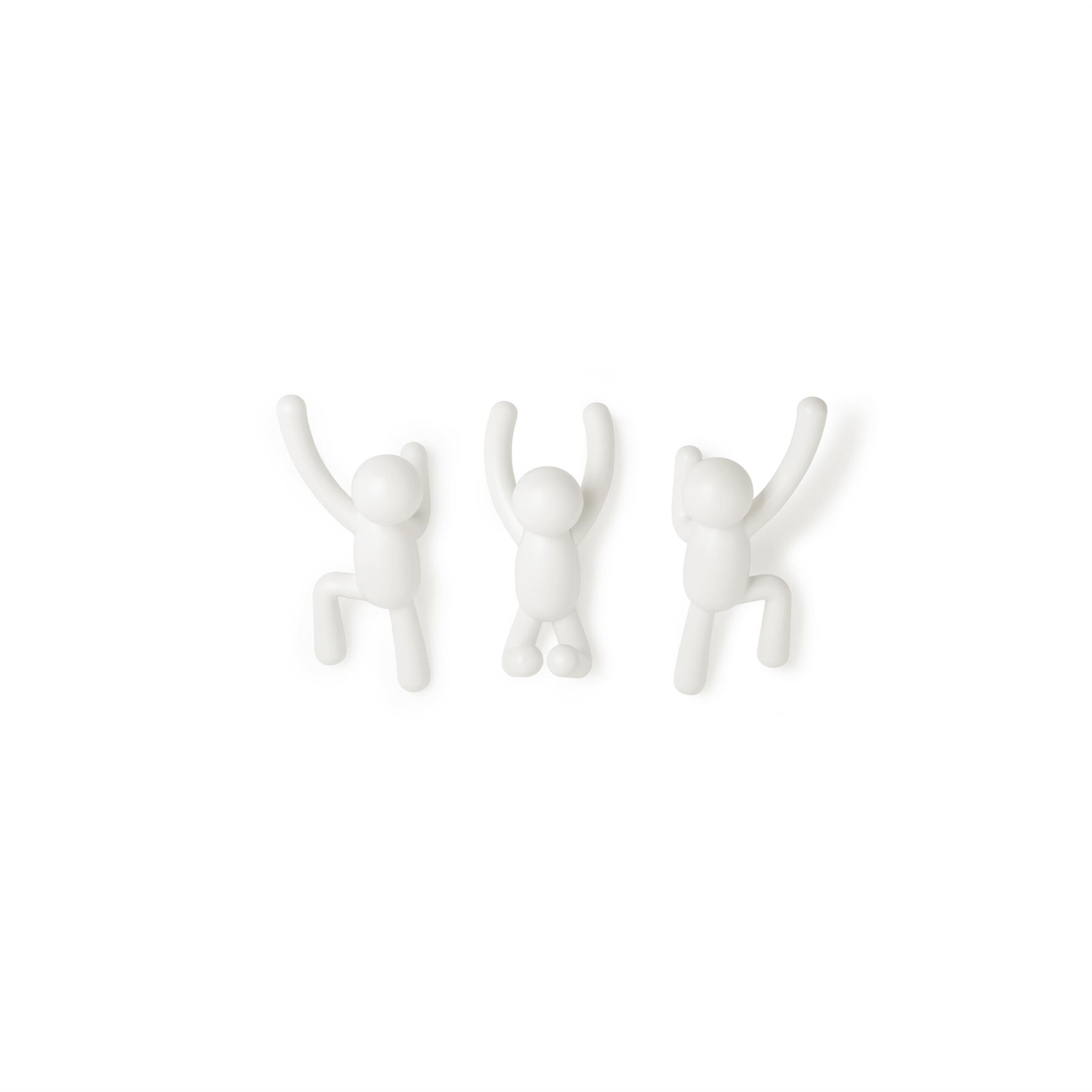 Umbra Buddy 3 Hooks Coat Clothes Holder Rack Hook Wall Hanger - Picture 25 of 30