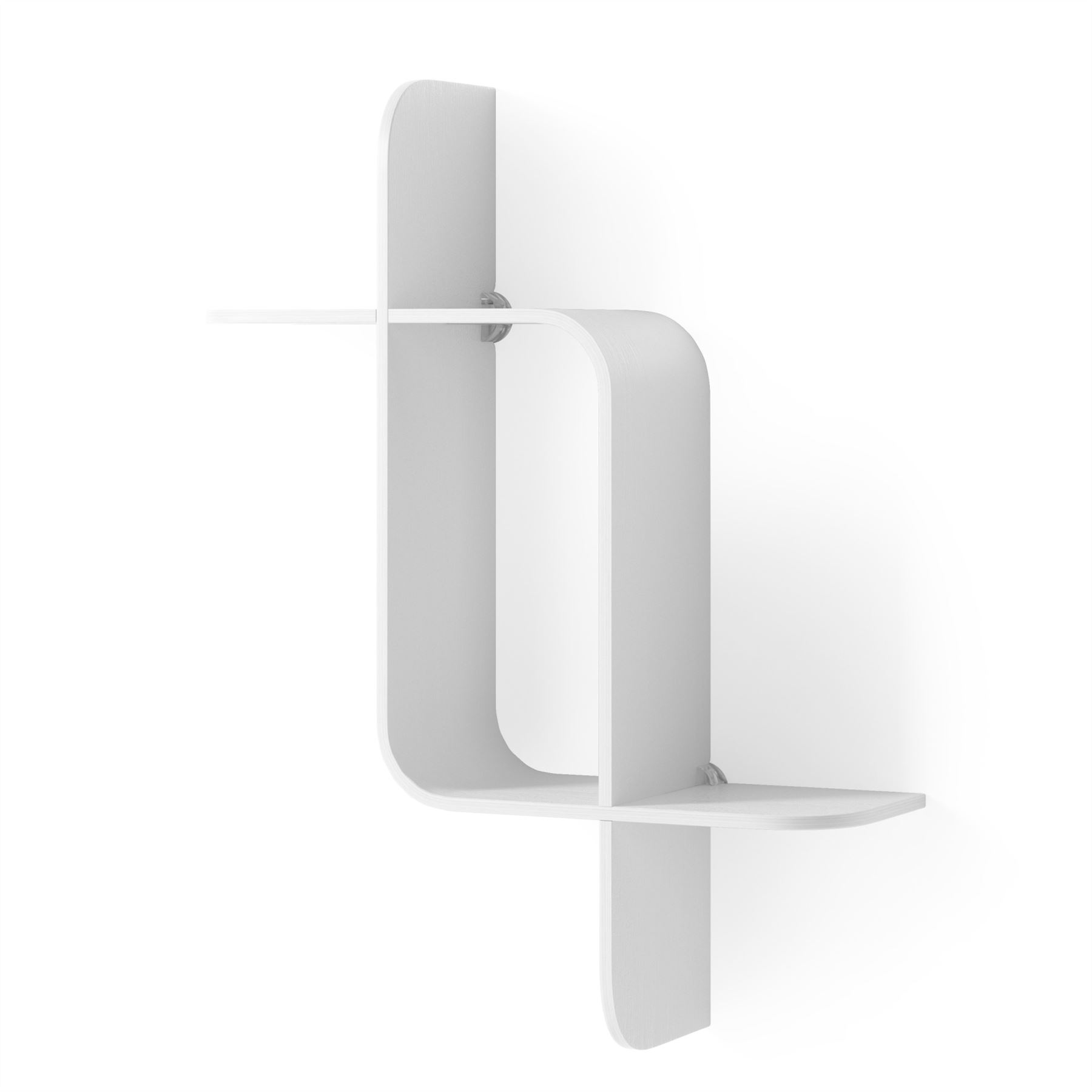 Floating Wall Shelf Umbra Montage Shelf Geometric Wooden Floating Shelf - Picture 40 of 45