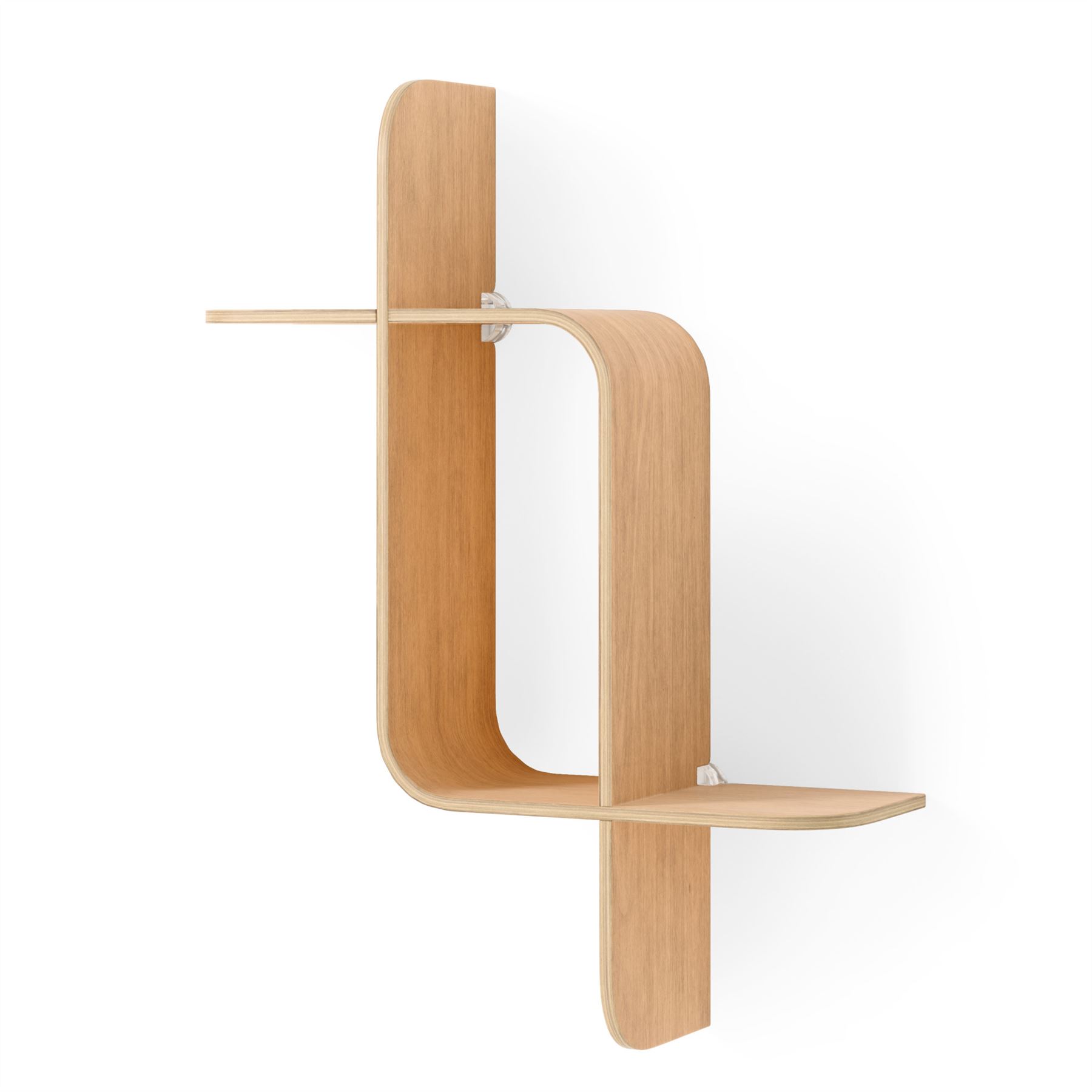 Floating Wall Shelf Umbra Montage Shelf Geometric Wooden Floating Shelf - Picture 27 of 45