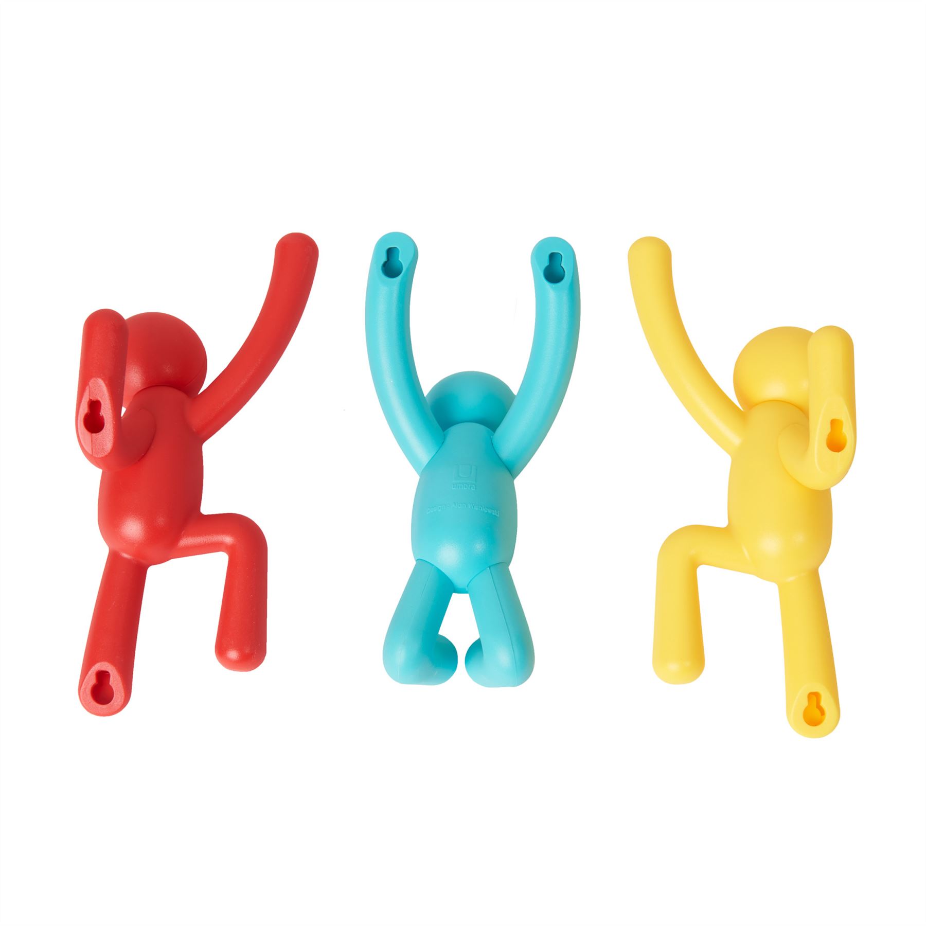 Umbra Buddy 3 Hooks Coat Clothes Holder Rack Hook Wall Hanger - Picture 16 of 30