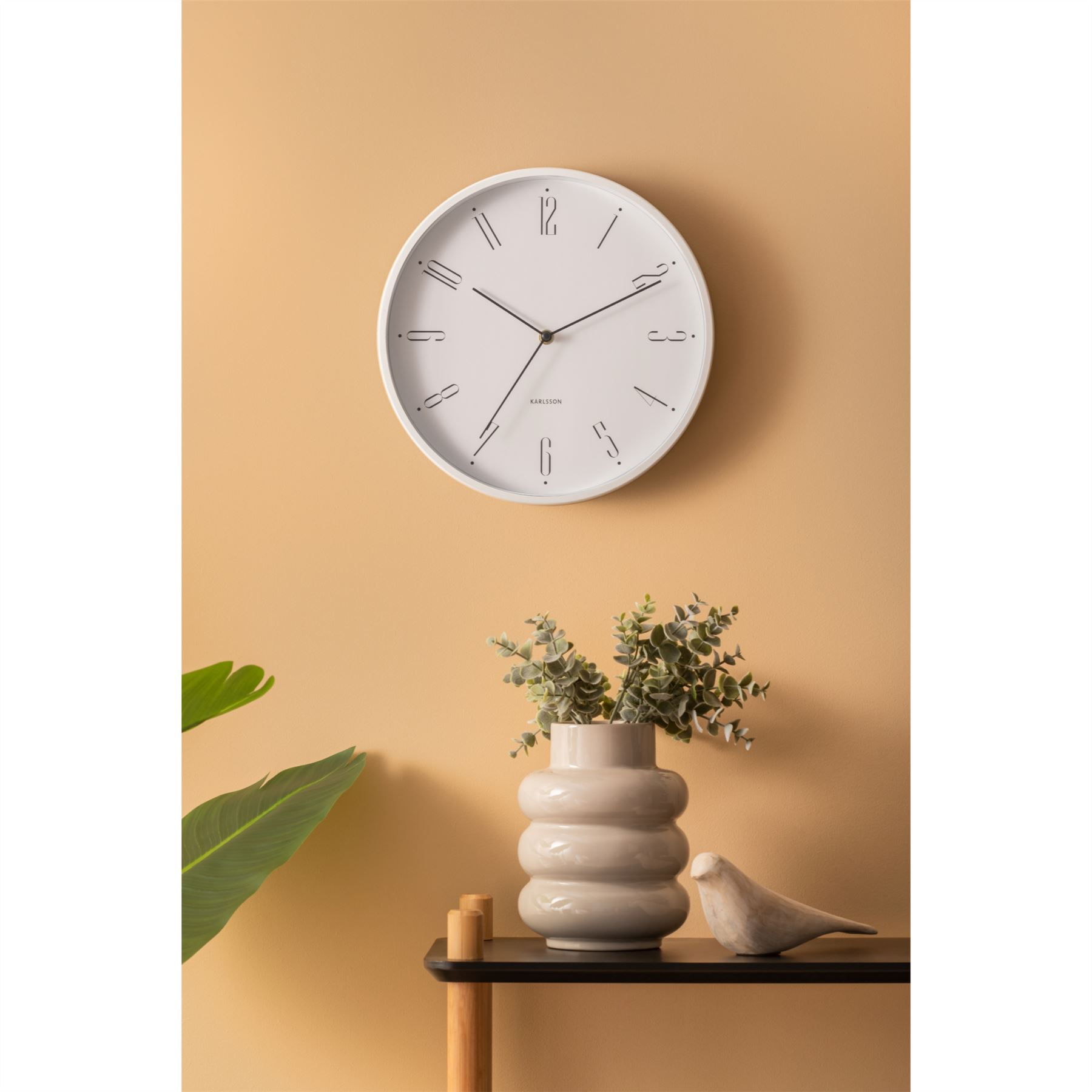 Round Wall Clock Karlsson Regal Numbers Elegant 30cm Wall Clock - Picture 21 of 21