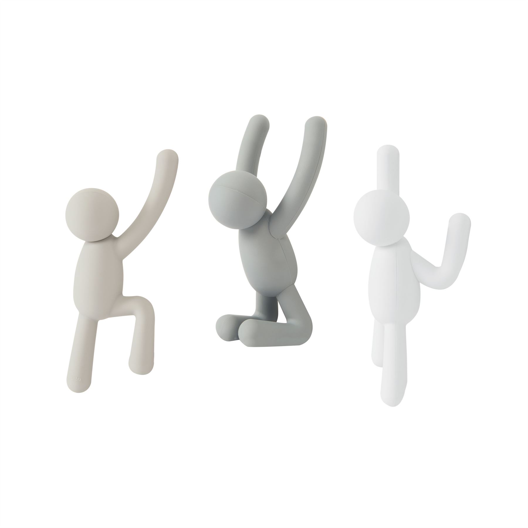 Umbra Buddy 3 Hooks Coat Clothes Holder Rack Hook Wall Hanger - Picture 20 of 30