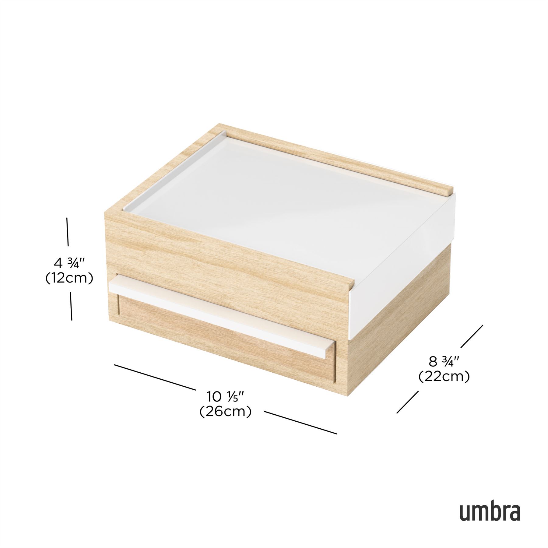 Jewellery Box Umbra Stowit Jewellery Box With Hidden Compartment Storage Box - Picture 13 of 21