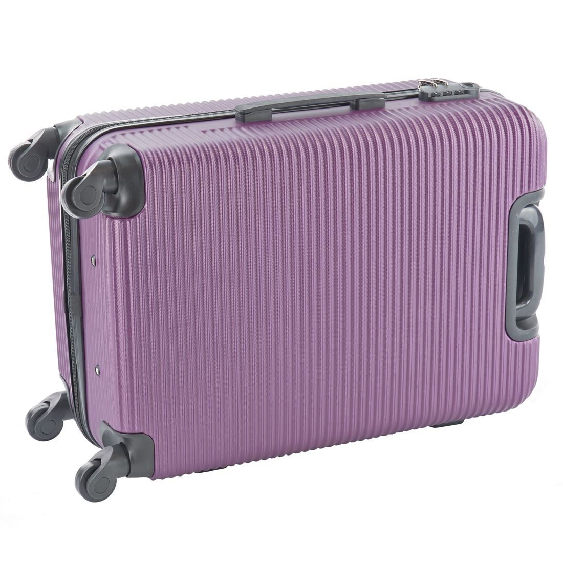 Sirocco Ribbed Hardside 4 Wheel Suitcase Large, Medium or Small
