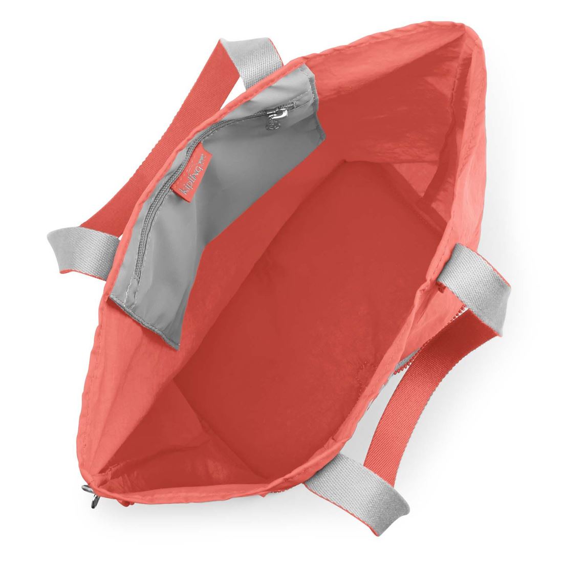 Kipling Hip Hurray 5 Folding / Fold Away Reusable Shopping Bag / Tote