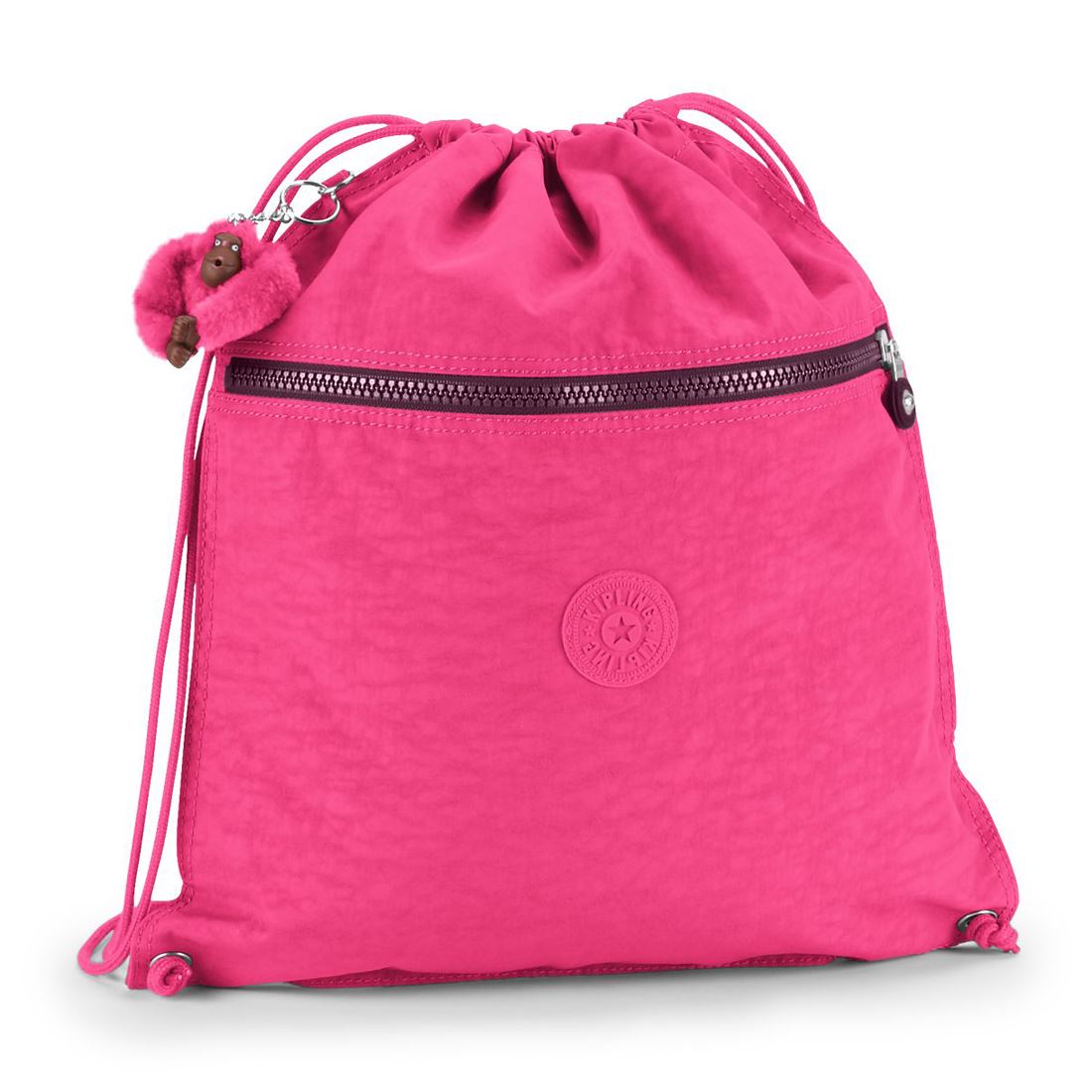 Kipling Supertaboo Traditional Drawstring Bag for School / Gym / Swimming eBay