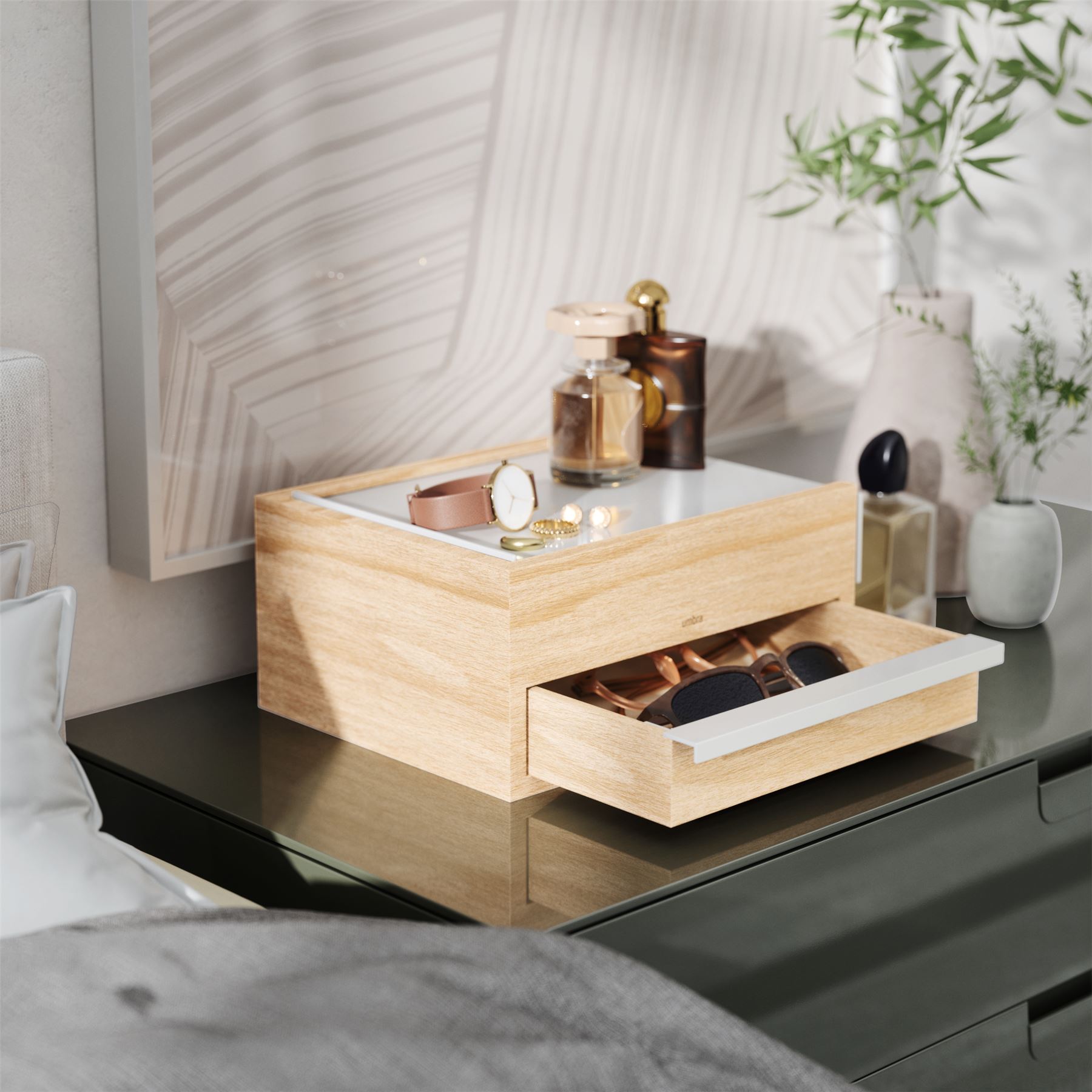 Jewellery Box Umbra Stowit Jewellery Box With Hidden Compartment Storage Box - Picture 19 of 21