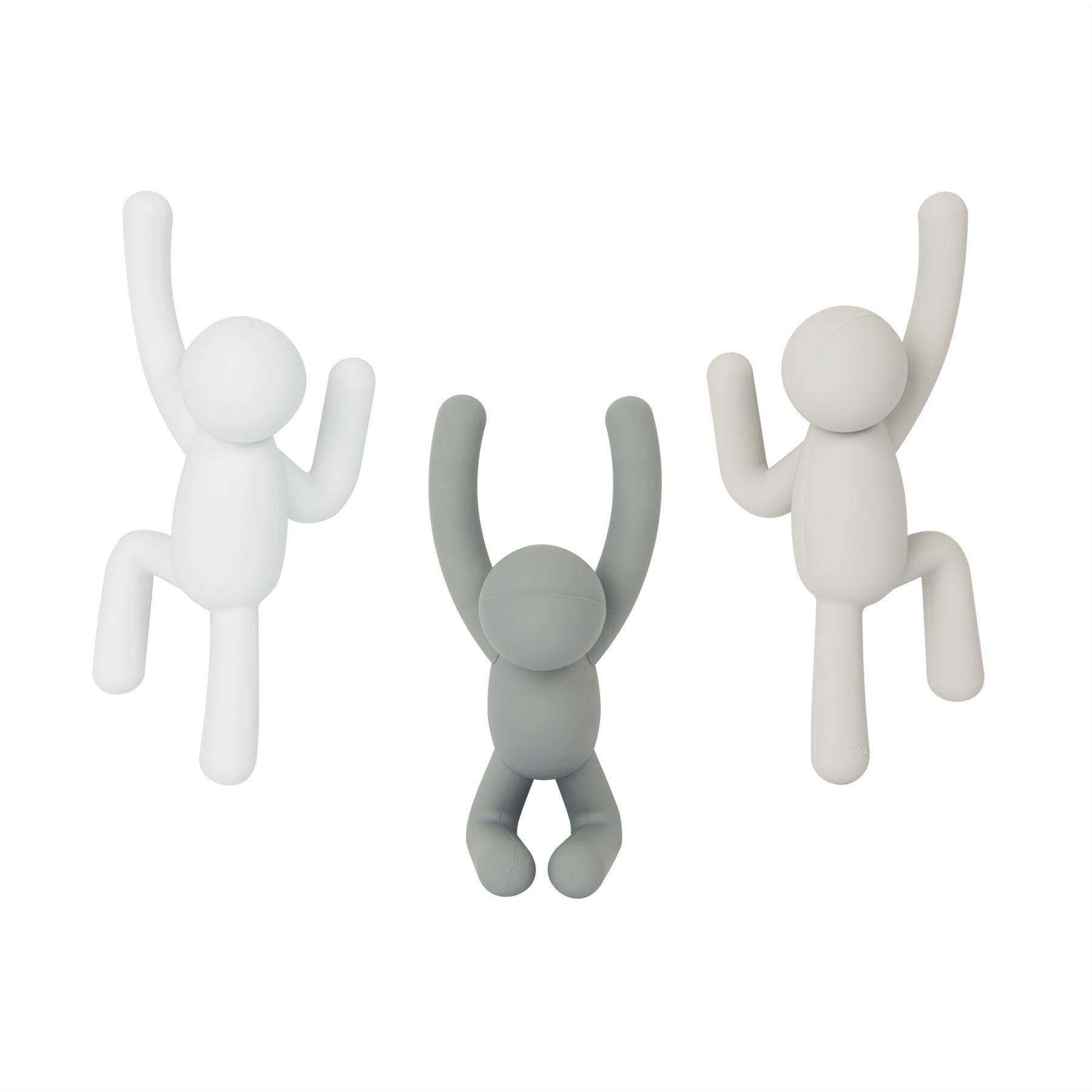 Umbra Buddy 3 Hooks Coat Clothes Holder Rack Hook Wall Hanger - Picture 19 of 30