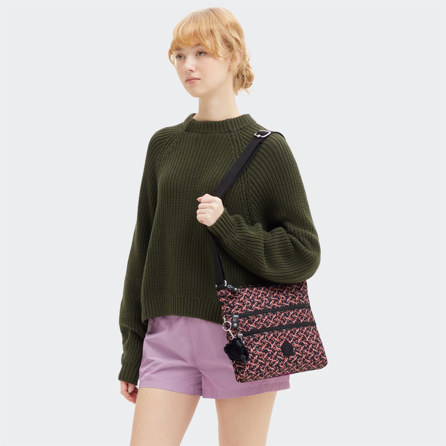 Kipling Alvar Handbag Women's Ladies Shoulder Classic Bag NEW Season Colours - Picture 31 of 108