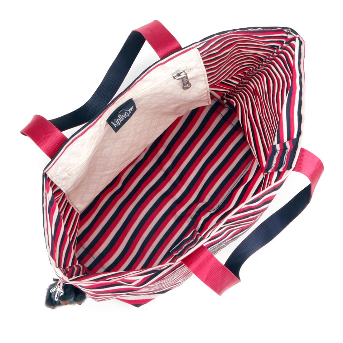 Kipling Hip Hurray 5 Folding / Fold Away Reusable Shopping Bag / Tote