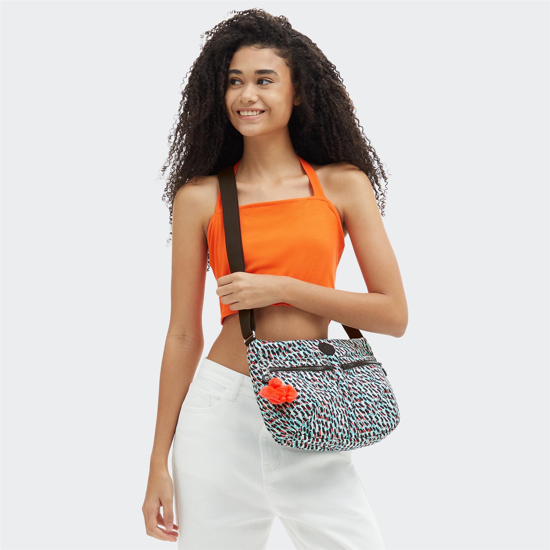 Kipling Izellah Handbag Woman's Ladies Shoulder Crossbody New Season Colours - Picture 7 of 120