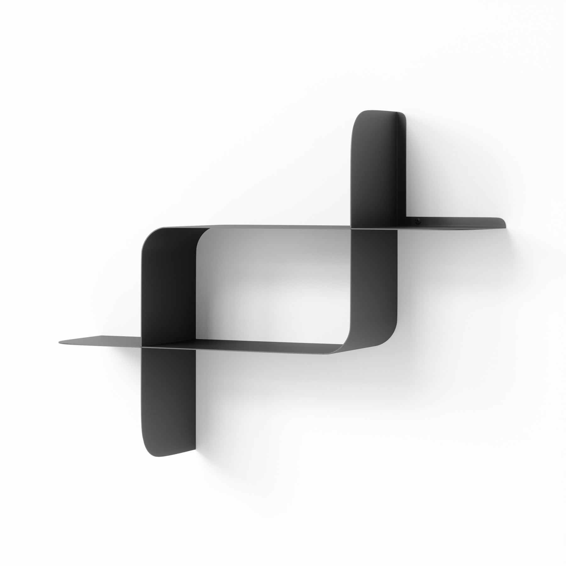 Umbra Montage Metal Shelf 2Pk Display Shelves Geometric Metal Shelves - Picture 7 of 21