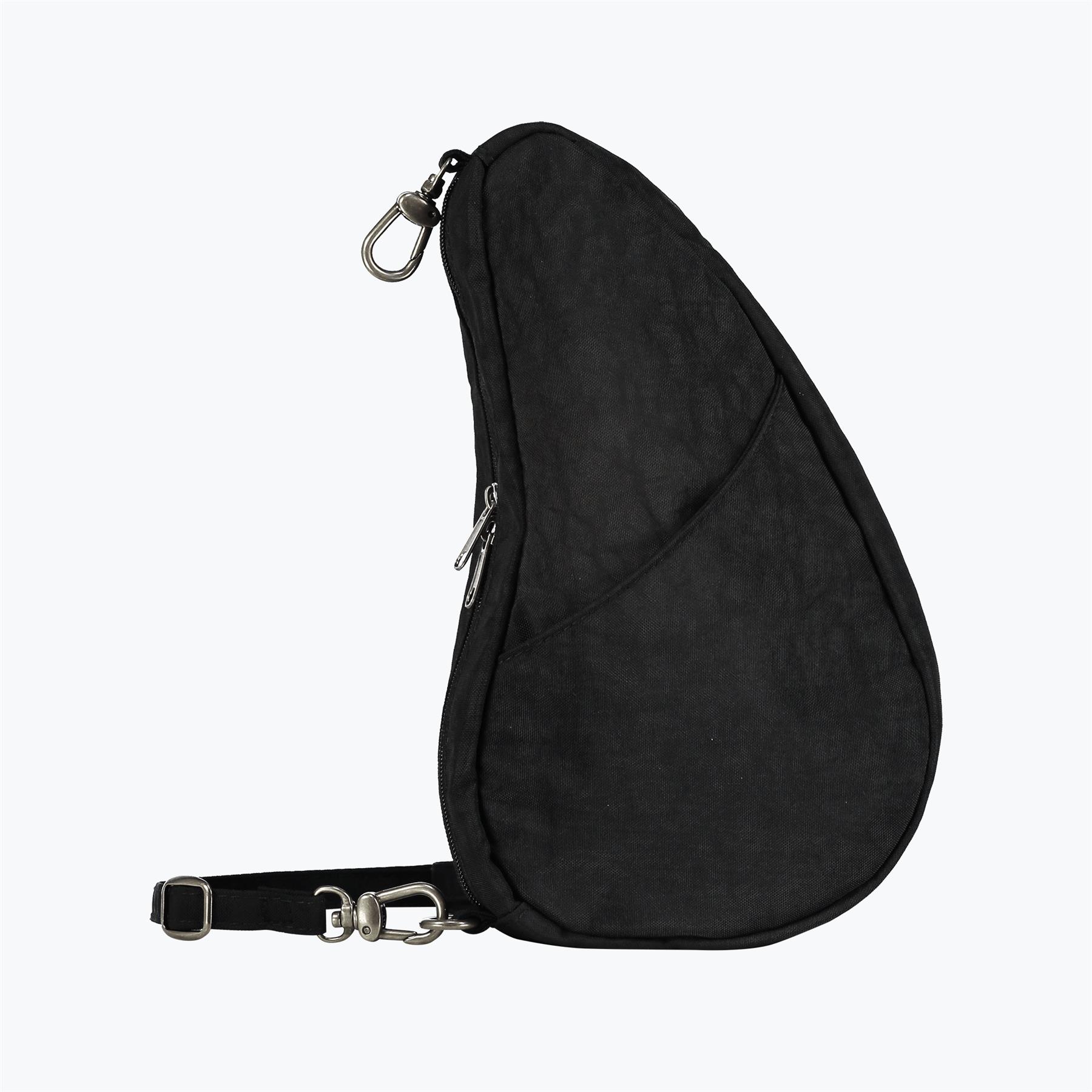 Healthy Back Bag Textured Nylon Baglett Shoulder Small Ladies Handbag