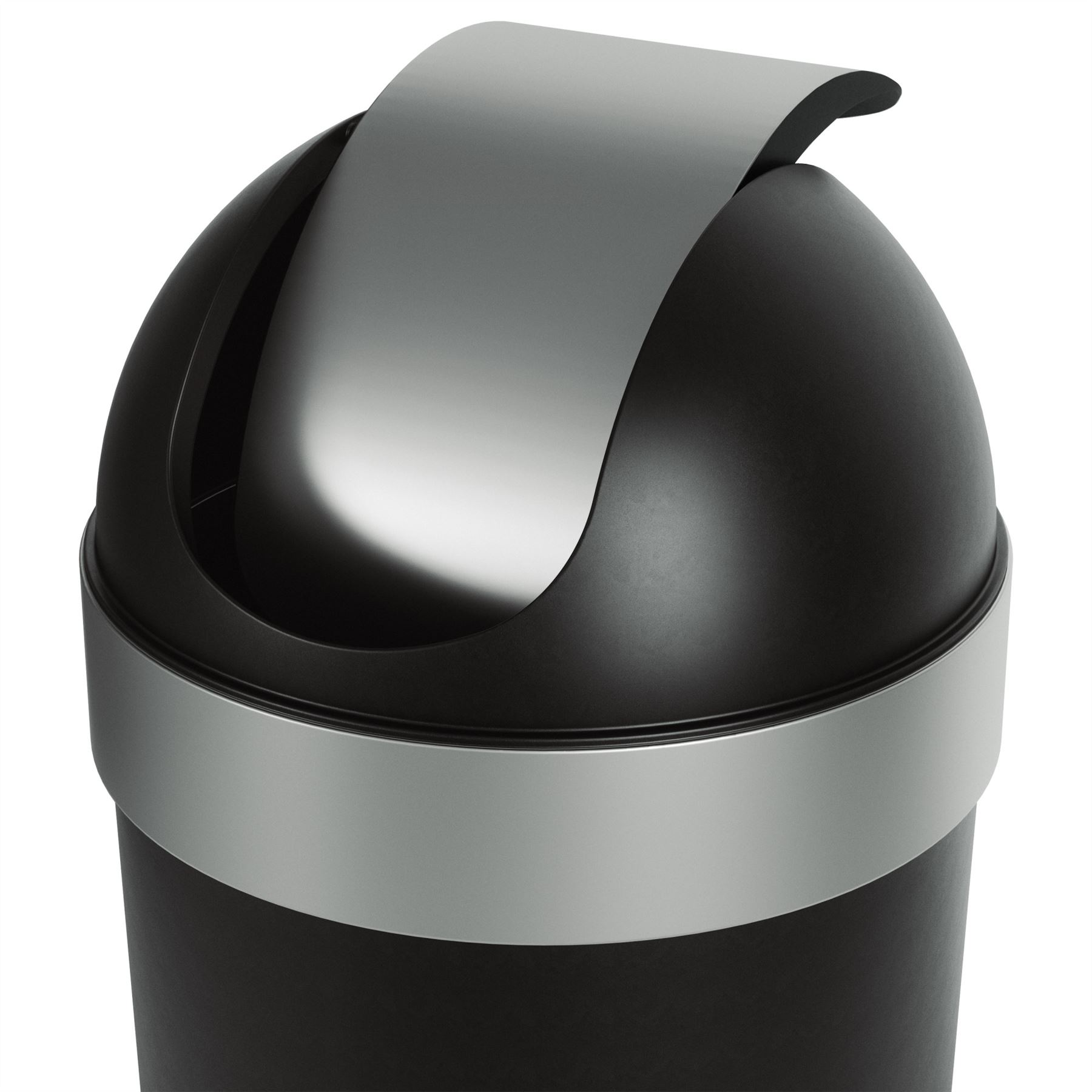 62L Swing Bin Umbra Venti Trash Can Kitchen Waste Swing Bin - Picture 4 of 22