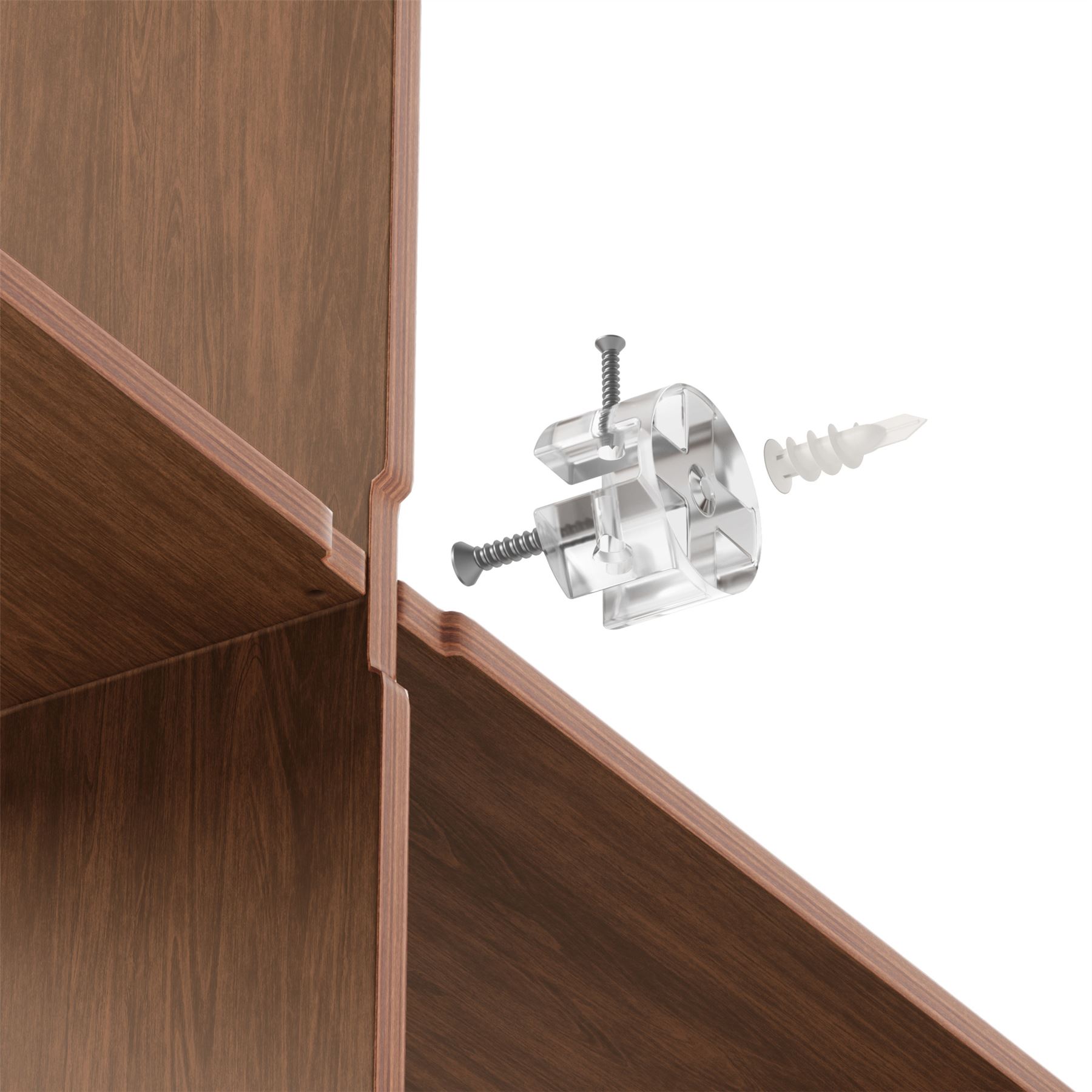 Floating Wall Shelf Umbra Montage Shelf Geometric Wooden Floating Shelf - Picture 23 of 45