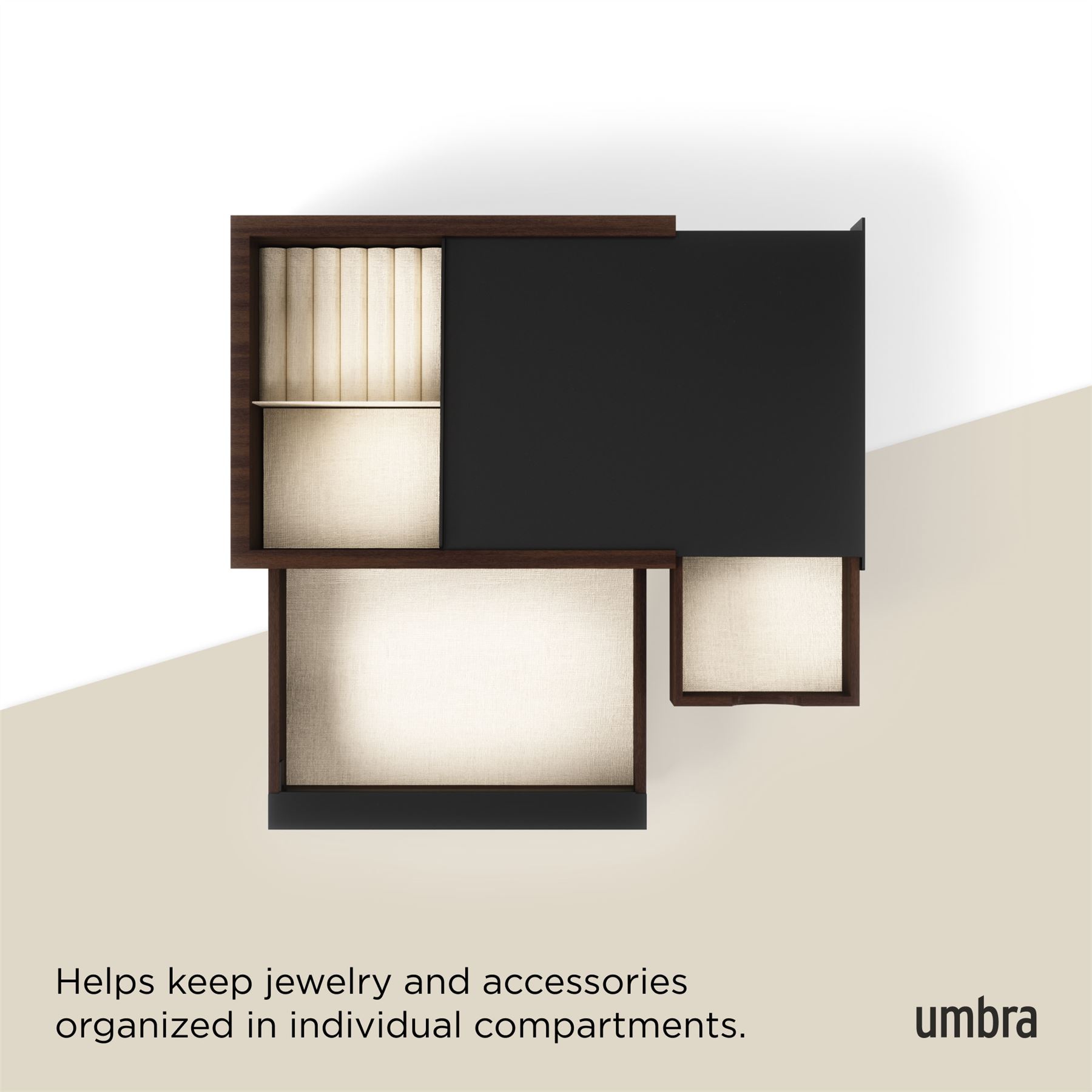 Jewellery Box Umbra Stowit Jewellery Box With Hidden Compartment Storage Box - Picture 10 of 21