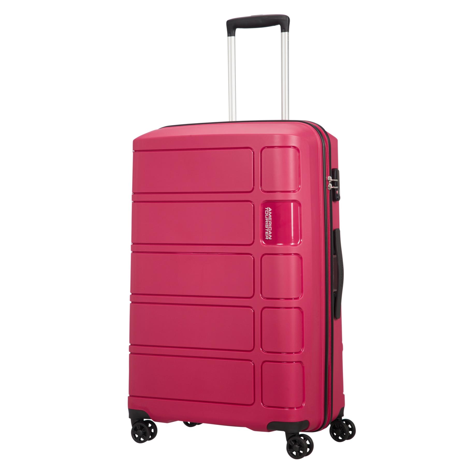 American Tourister Summer Splash Suitcase Hardshell 4 Wheel TSA Lock Luggage - Picture 10 of 53