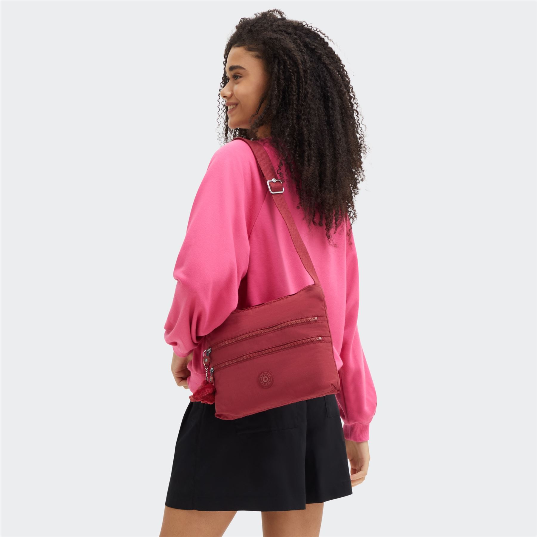 Kipling Alvar Handbag Women's Ladies Shoulder Classic Bag NEW Season Colours - Picture 44 of 108