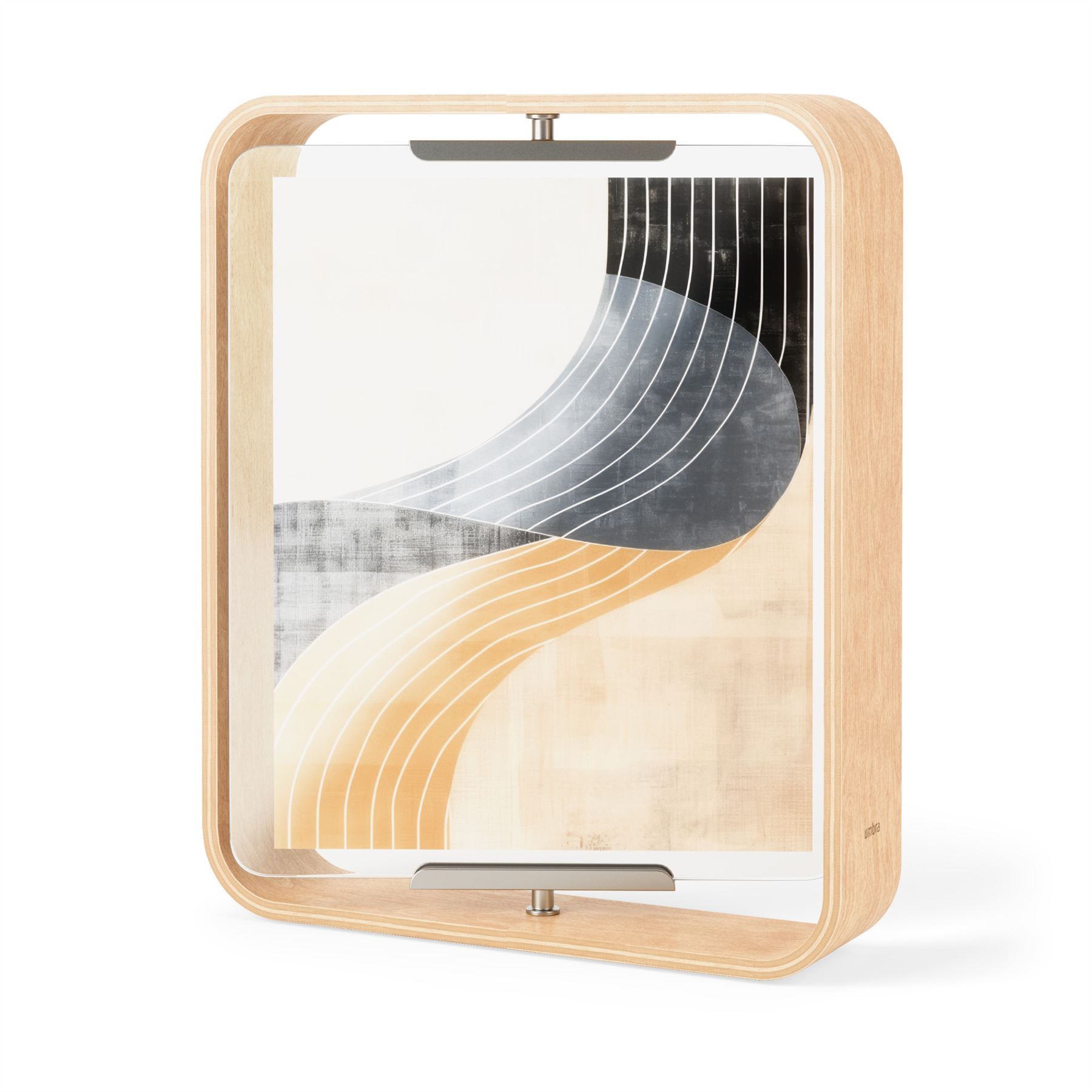 Umbra Bellwood Picture Frame Double Sided Curved Pivoting Picture Frame - Picture 53 of 61