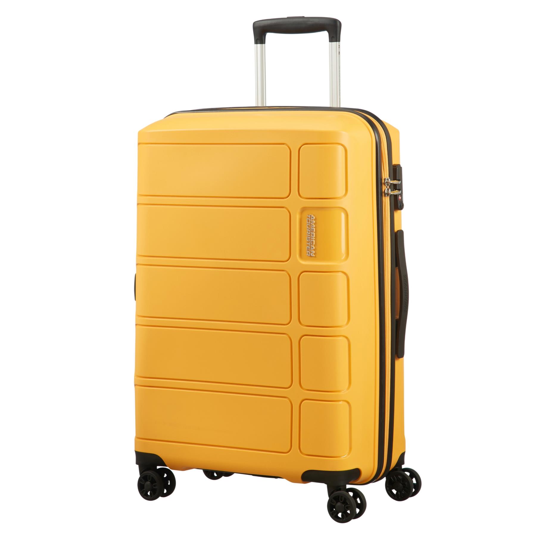 American Tourister Summer Splash Suitcase Hardshell 4 Wheel TSA Lock Luggage - Picture 33 of 53