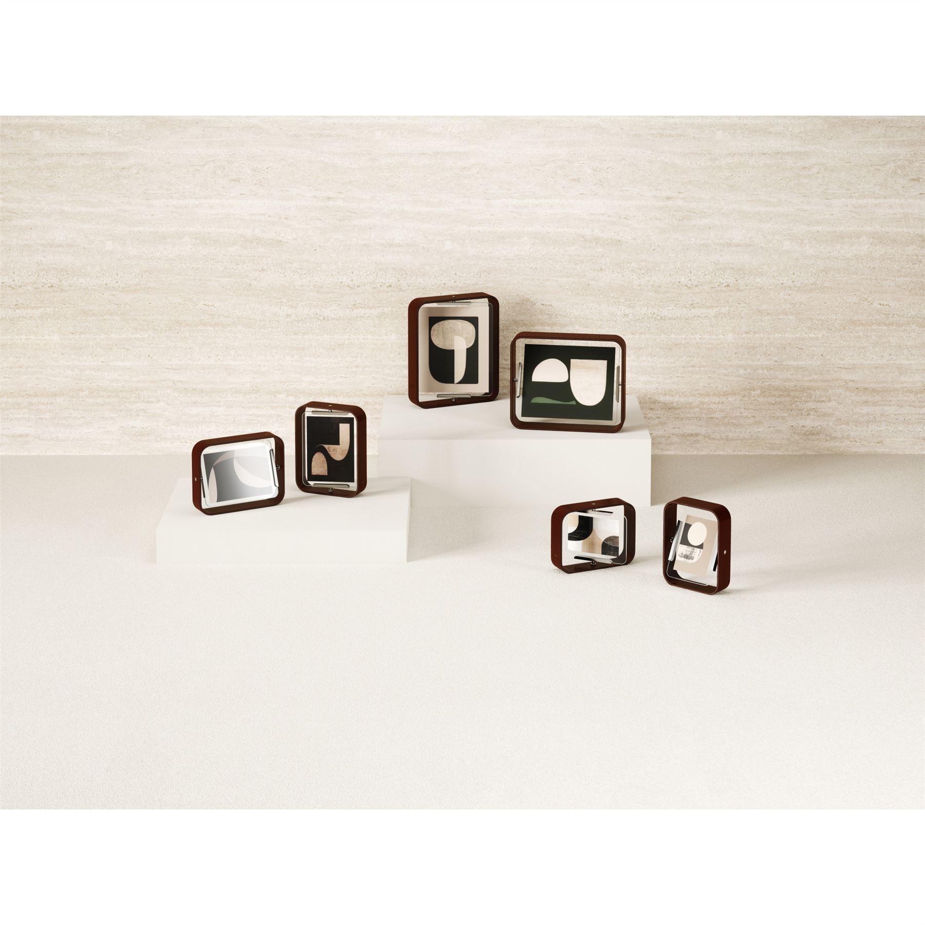 Umbra Bellwood Picture Frame Double Sided Curved Pivoting Picture Frame - Picture 36 of 61