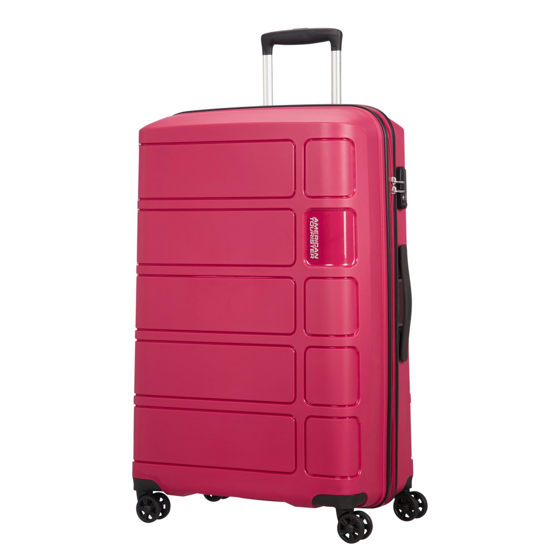 American Tourister Summer Splash Suitcase Hardshell 4 Wheel TSA Lock Luggage - Picture 6 of 53