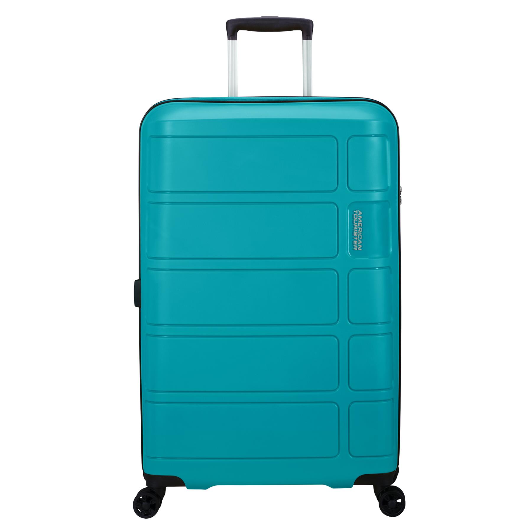 American Tourister Summer Splash Suitcase Hardshell 4 Wheel TSA Lock Luggage - Picture 19 of 53