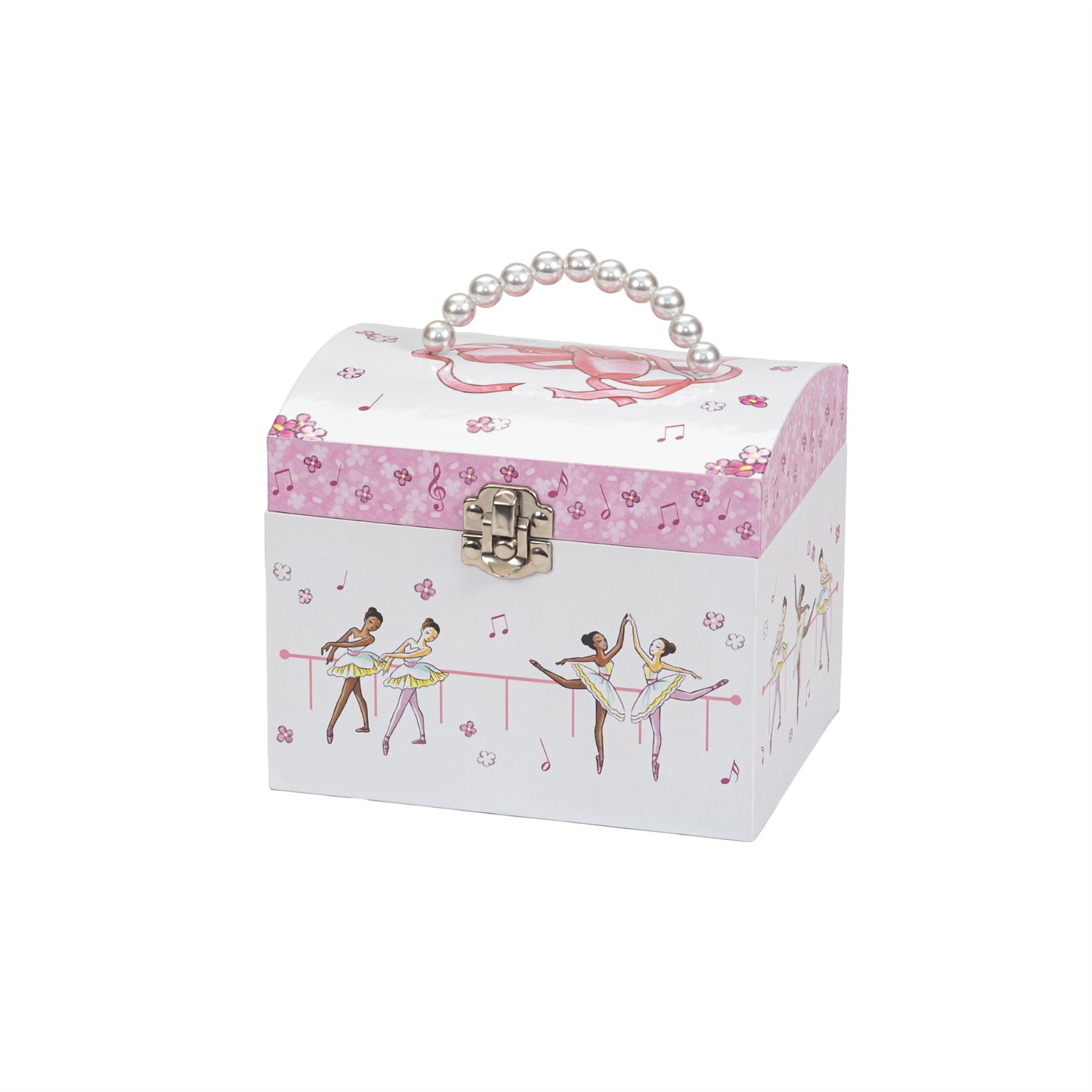 Musical Jewellery Box Mele & Co Ballerina & Shoe Girls Musical Jewellery Case - Picture 5 of 7