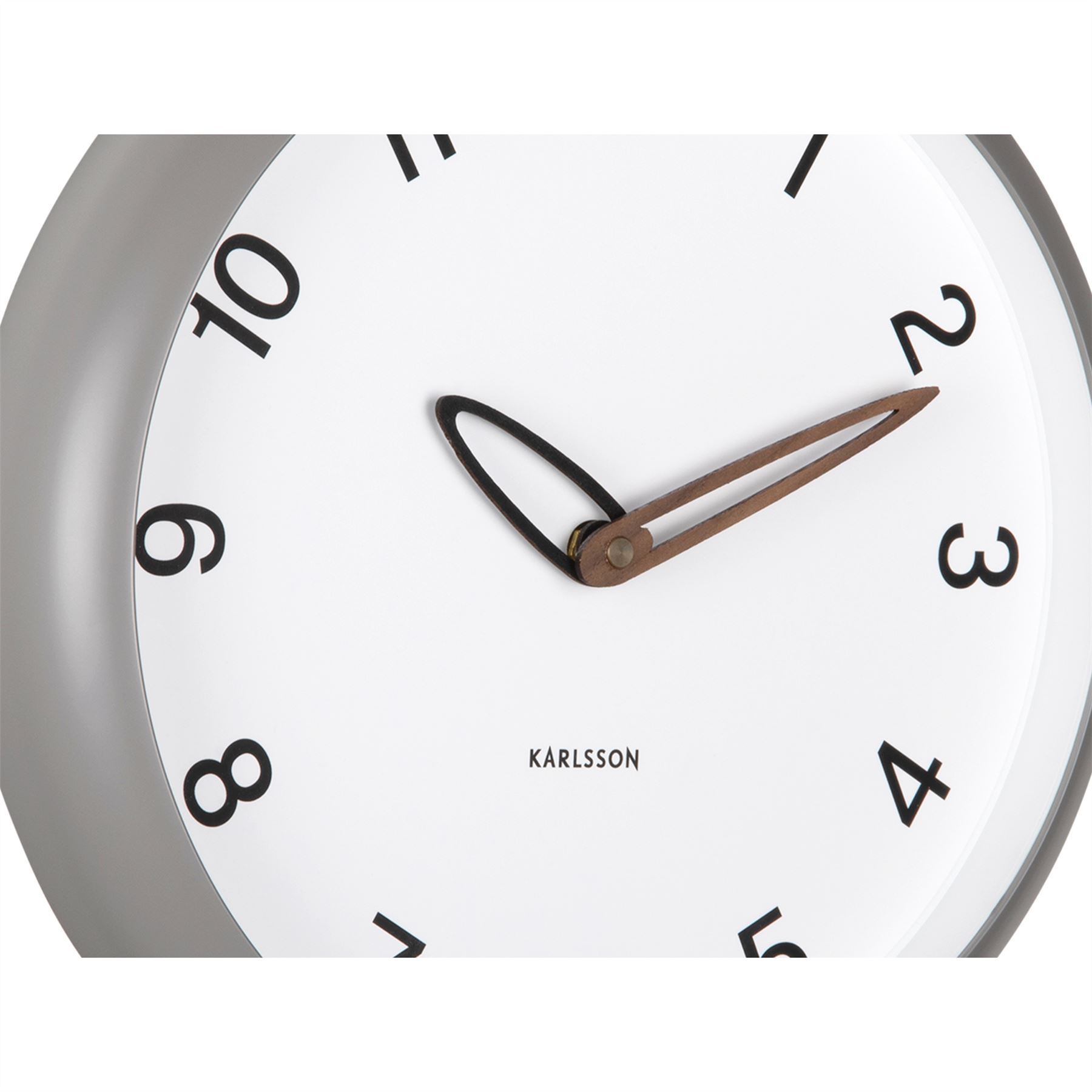 30cm Karlsson Bella Wall Clock Round Silent Non Ticking Wall Clock Home - Picture 9 of 20