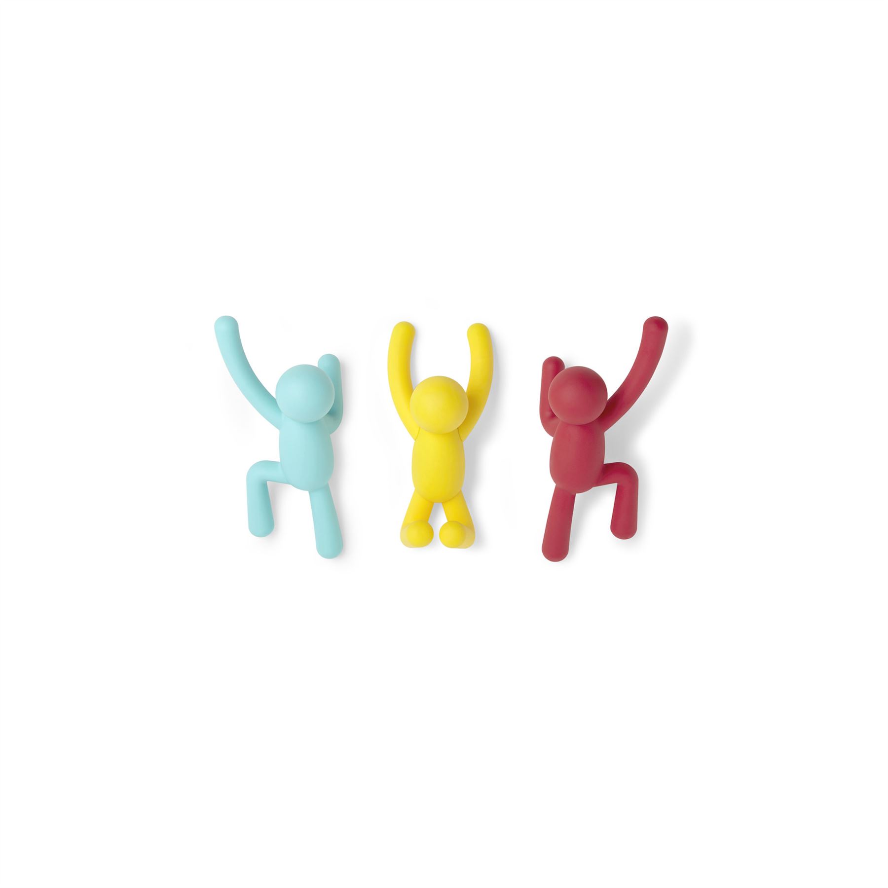 Umbra Buddy 3 Hooks Coat Clothes Holder Rack Hook Wall Hanger - Picture 14 of 30