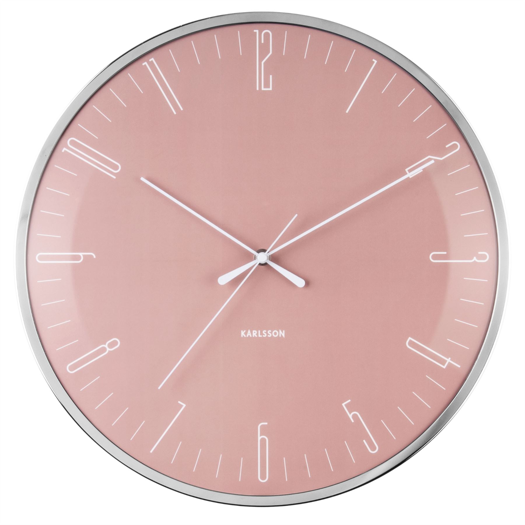 Karlsson Dragonfly 40cm Wall Clock Silent Sweep Movement Domed Lens eBay