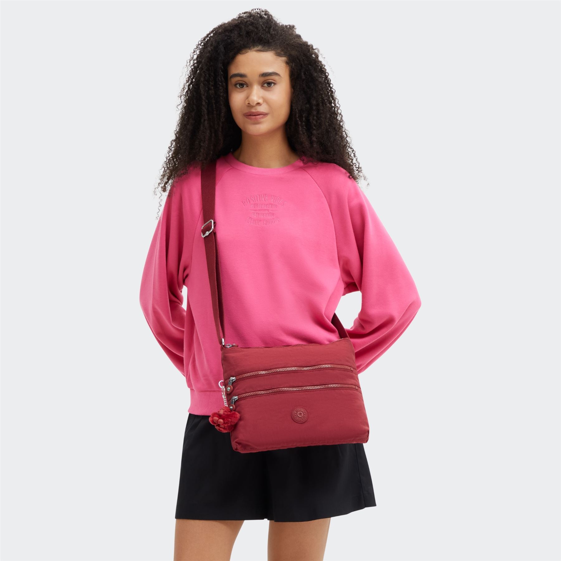 Kipling Alvar Handbag Women's Ladies Shoulder Classic Bag NEW Season Colours - Picture 45 of 108