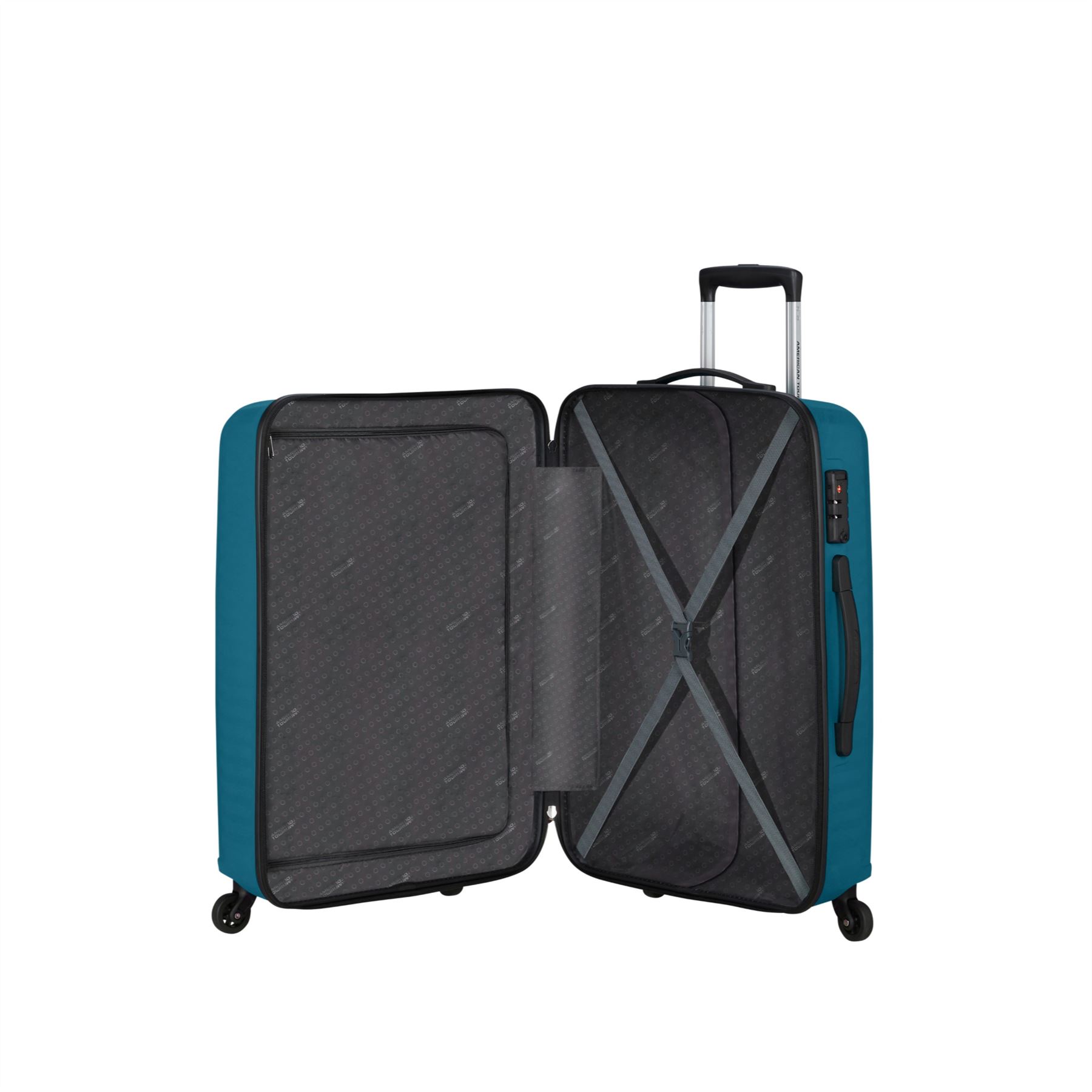 Hardshell Suitcase American Tourister Jetdriver 2.0 Wheeled Spinner Trolley Case - Picture 58 of 98