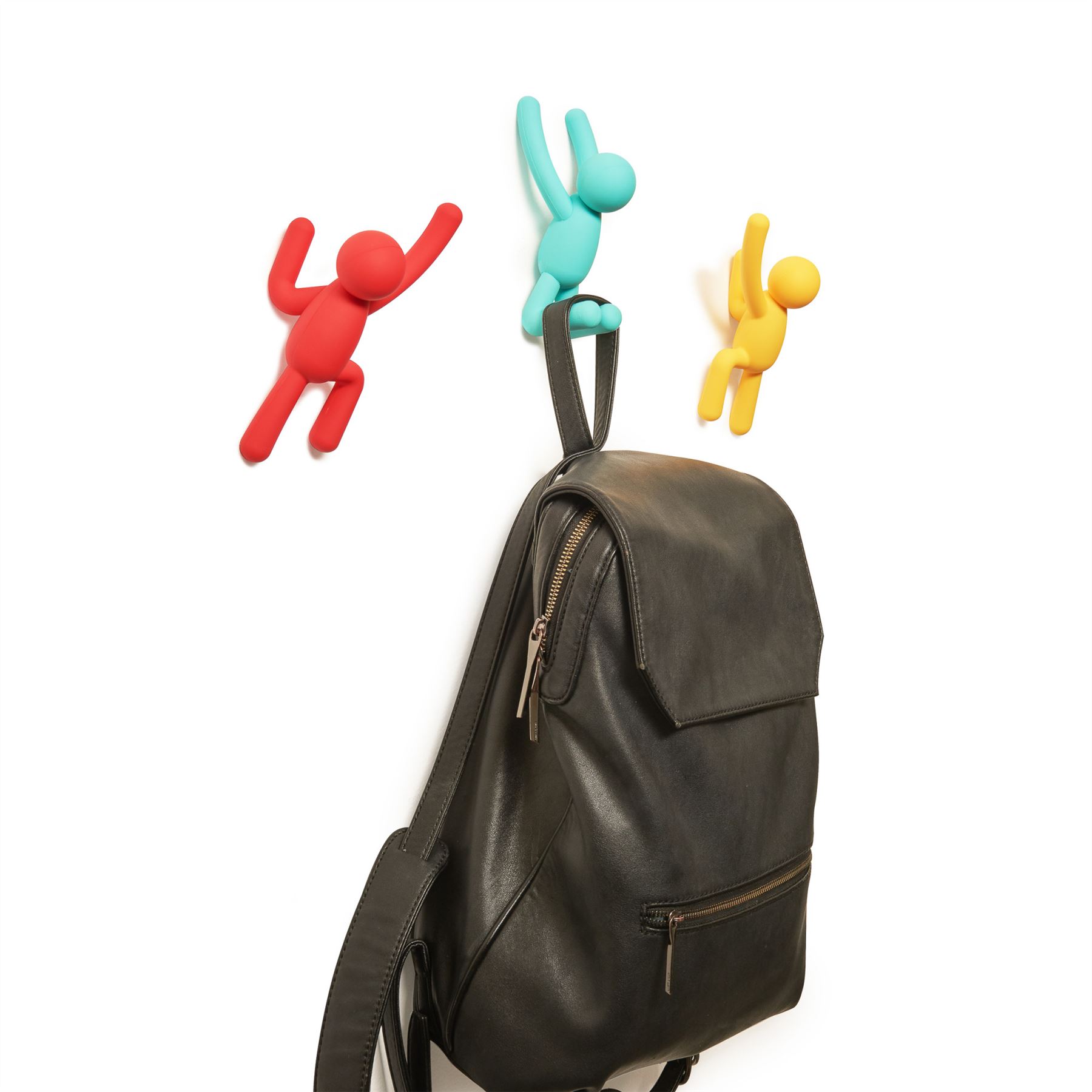 Umbra Buddy 3 Hooks Coat Clothes Holder Rack Hook Wall Hanger - Picture 17 of 30