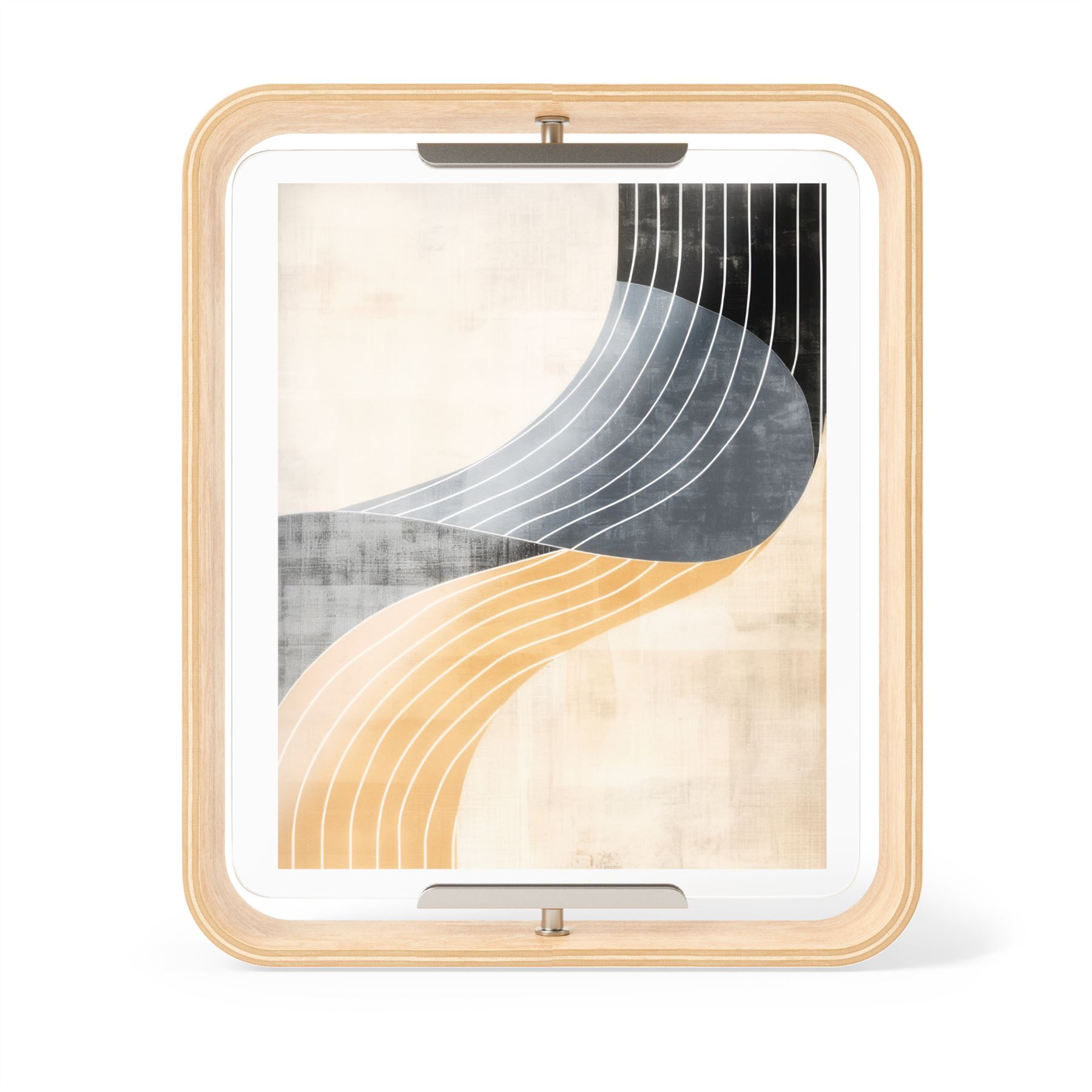 Umbra Bellwood Picture Frame Double Sided Curved Pivoting Picture Frame - Picture 54 of 61