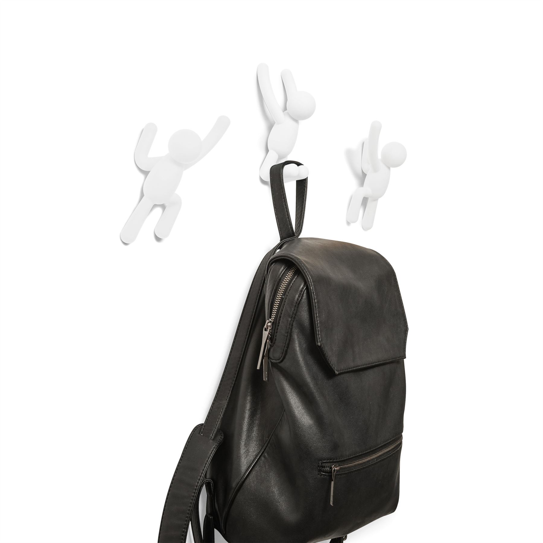 Umbra Buddy 3 Hooks Coat Clothes Holder Rack Hook Wall Hanger - Picture 29 of 30