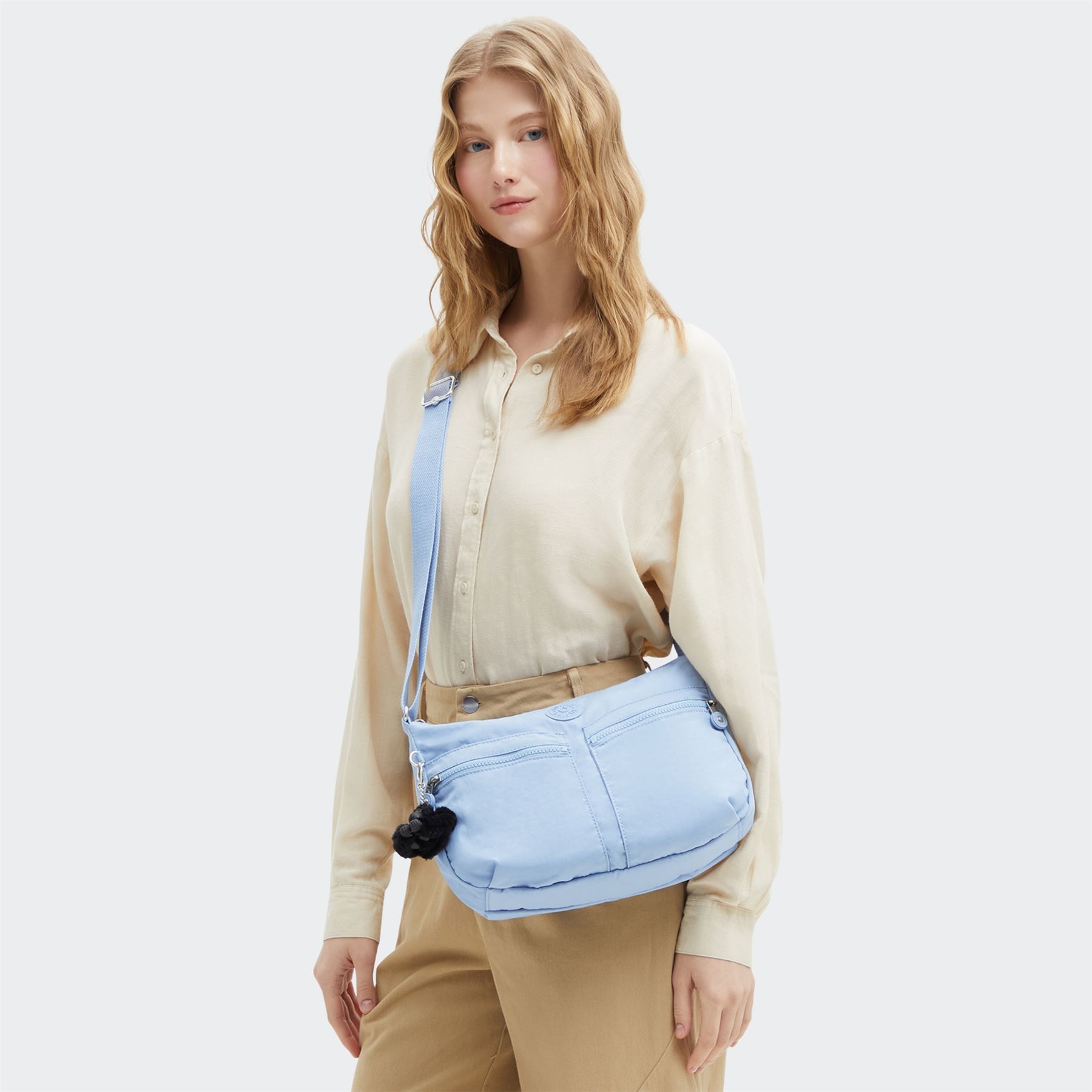 Kipling Izellah Handbag Woman's Ladies Shoulder Crossbody New Season Colours - Picture 31 of 120