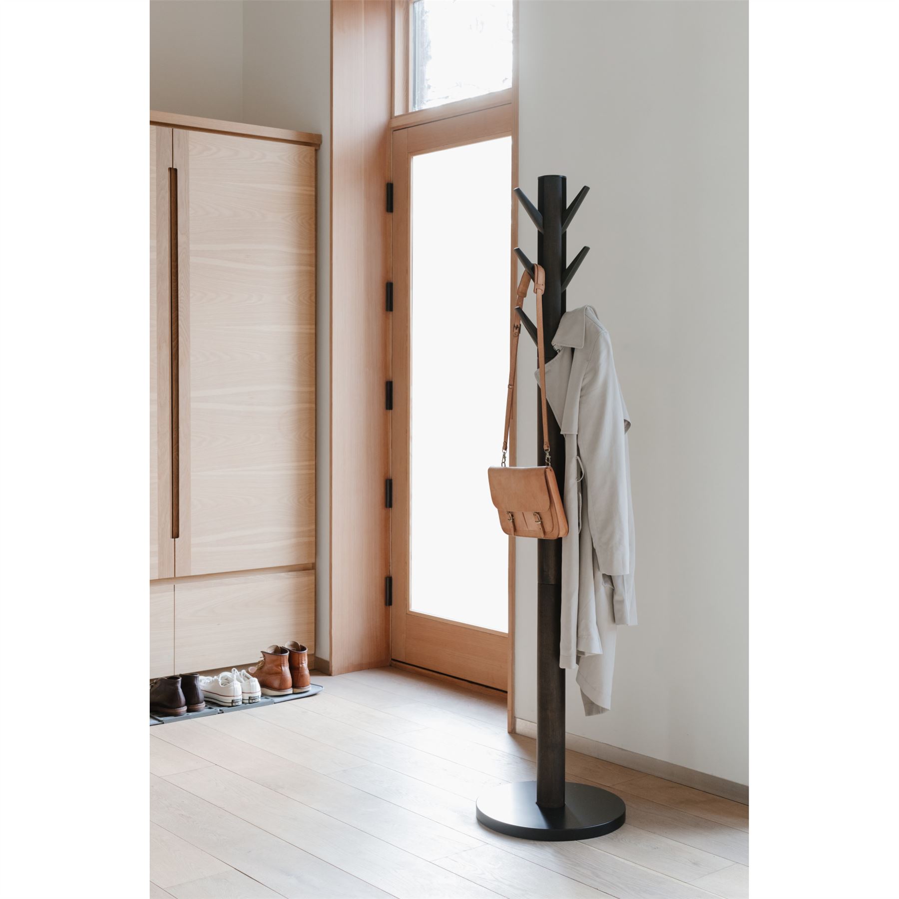 Umbra Flapper Floor Standing Coat Rack Hat Scarf Hallway Cloak Coat Room - Picture 8 of 36