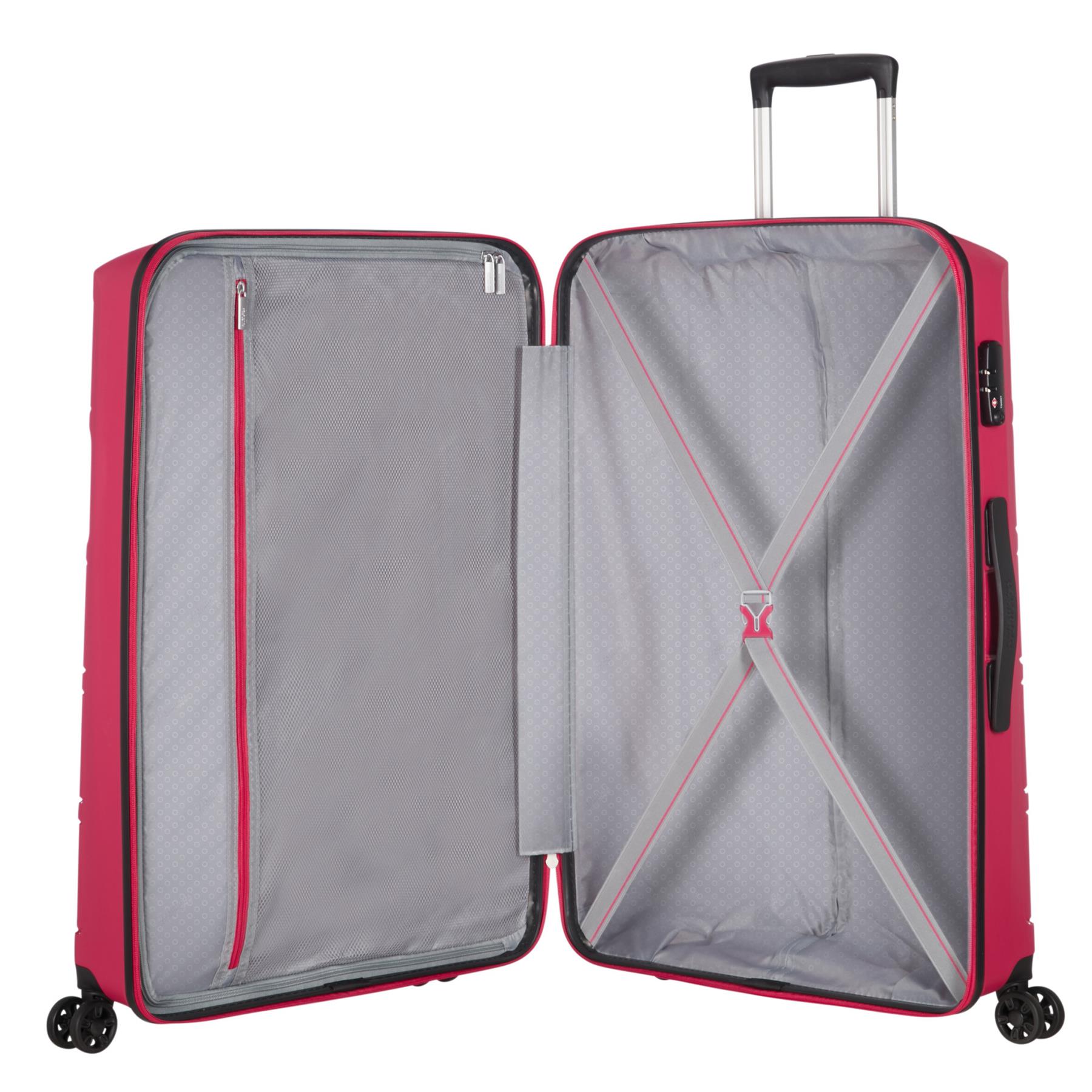 American Tourister Summer Splash Suitcase Hardshell 4 Wheel TSA Lock Luggage - Picture 46 of 53
