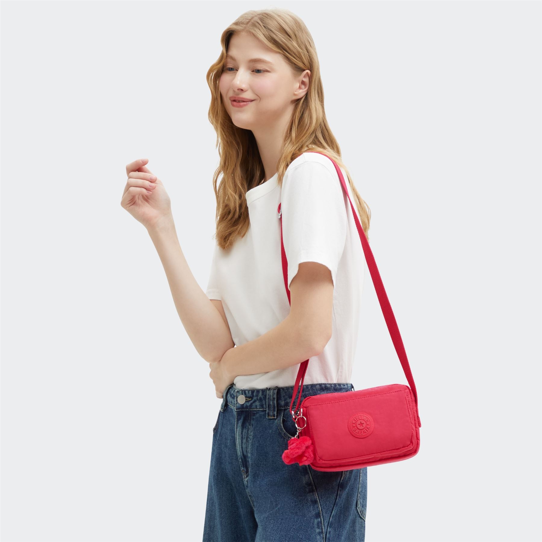 Kipling Abanu Small Crossbody / Shoulder / Bumbag Handbag Latest Colours - Picture 91 of 113