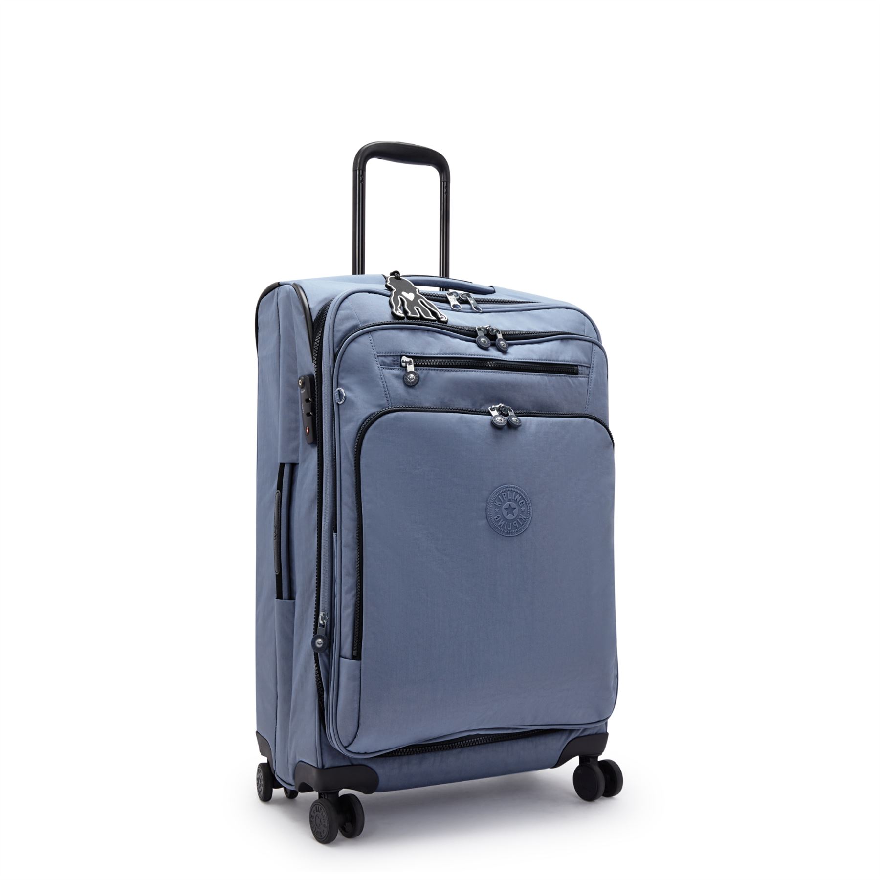 Kipling Youri Spin 4 Wheel Rolling Luggage Lightweight Water Repellent - Picture 44 of 86