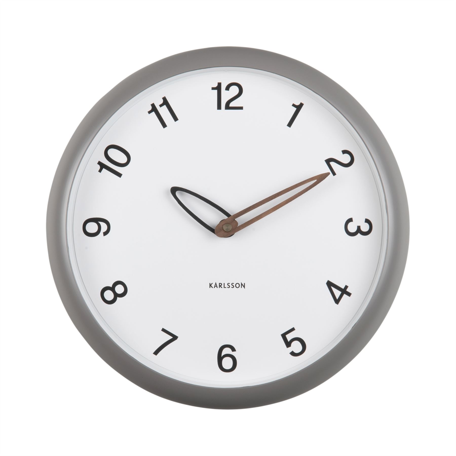 30cm Karlsson Bella Wall Clock Round Silent Non Ticking Wall Clock Home - Picture 7 of 20