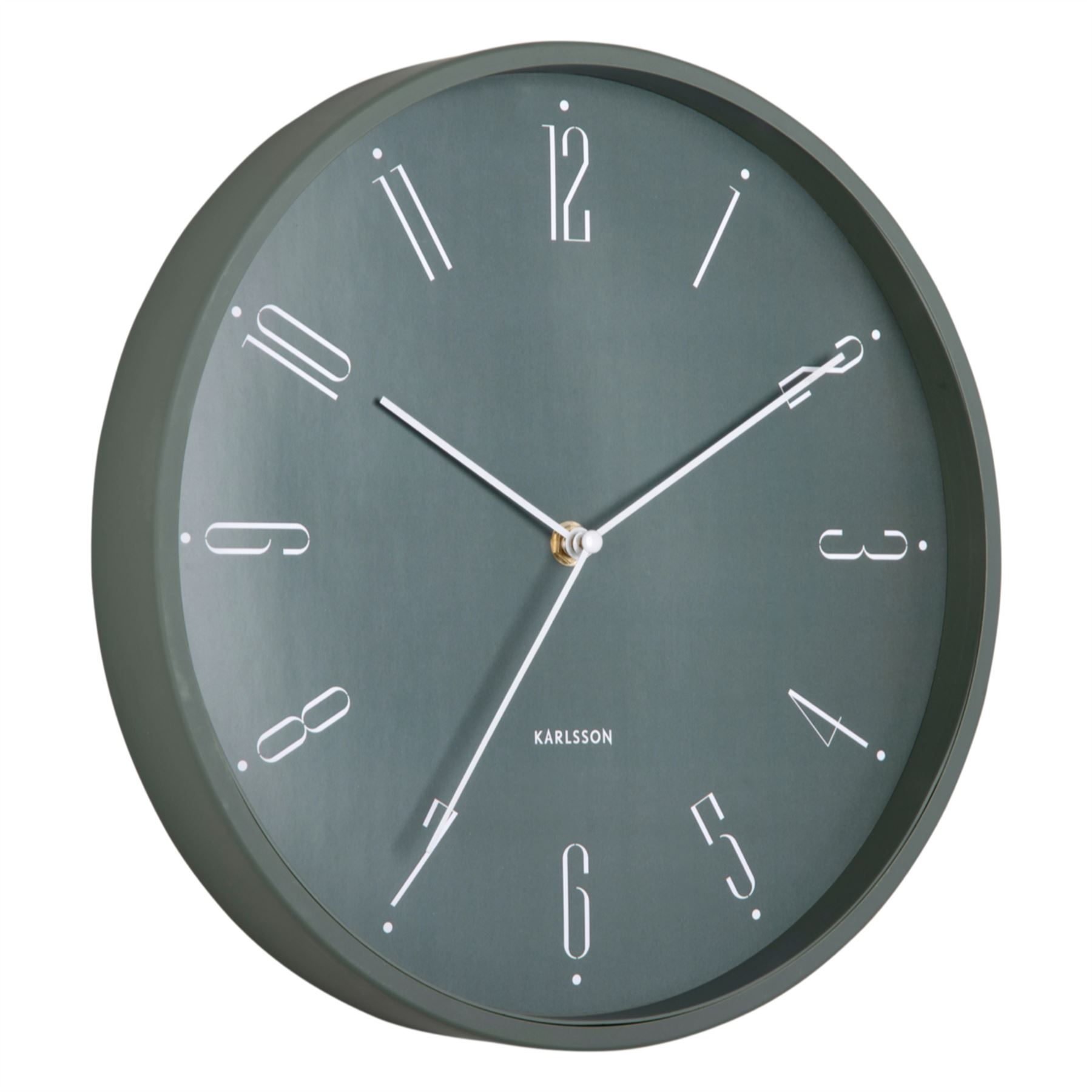 Round Wall Clock Karlsson Regal Numbers Elegant 30cm Wall Clock - Picture 13 of 21